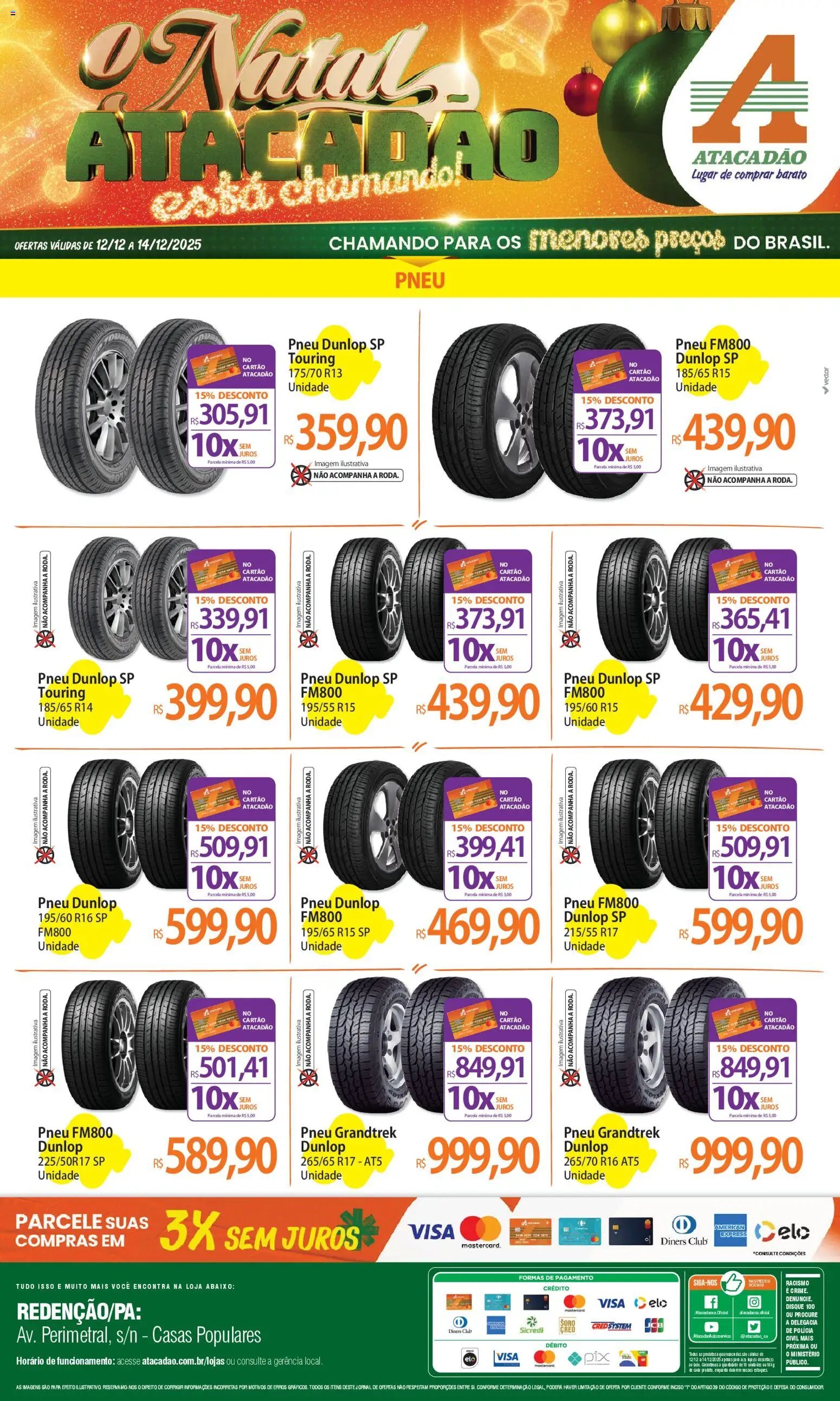 Atacadão folheto a partir de 12/12/2025 Ofertas - PA (2025-12-12 - 2025-12-14)