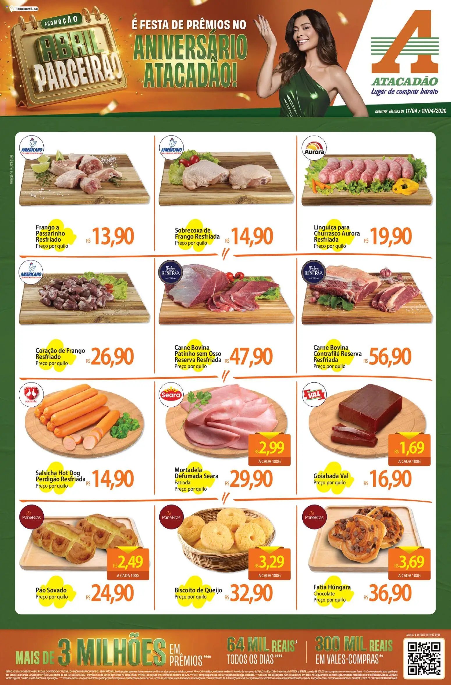 Atacadão folheto a partir de 17/04/2026 Atacadão ofertas - TO (2026-04-17 - 2026-04-19)