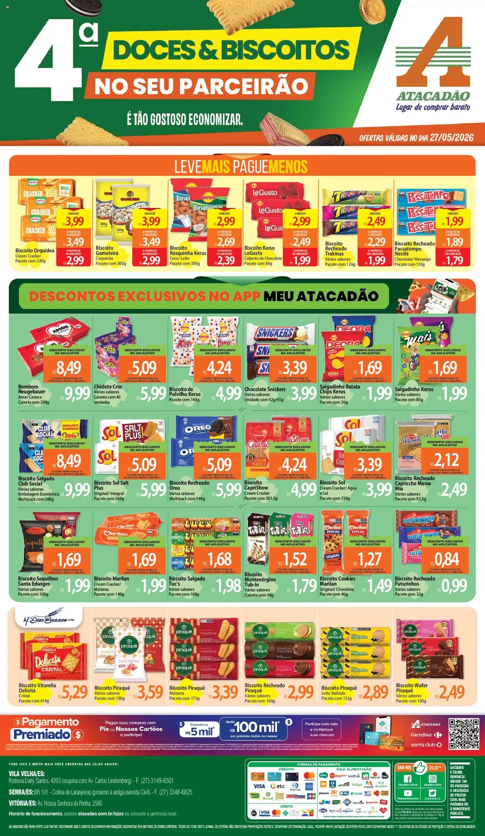 Atacadão folheto a partir de 27/05/2026 Atacadão ofertas - ES (2026-05-27 - 2026-05-27)