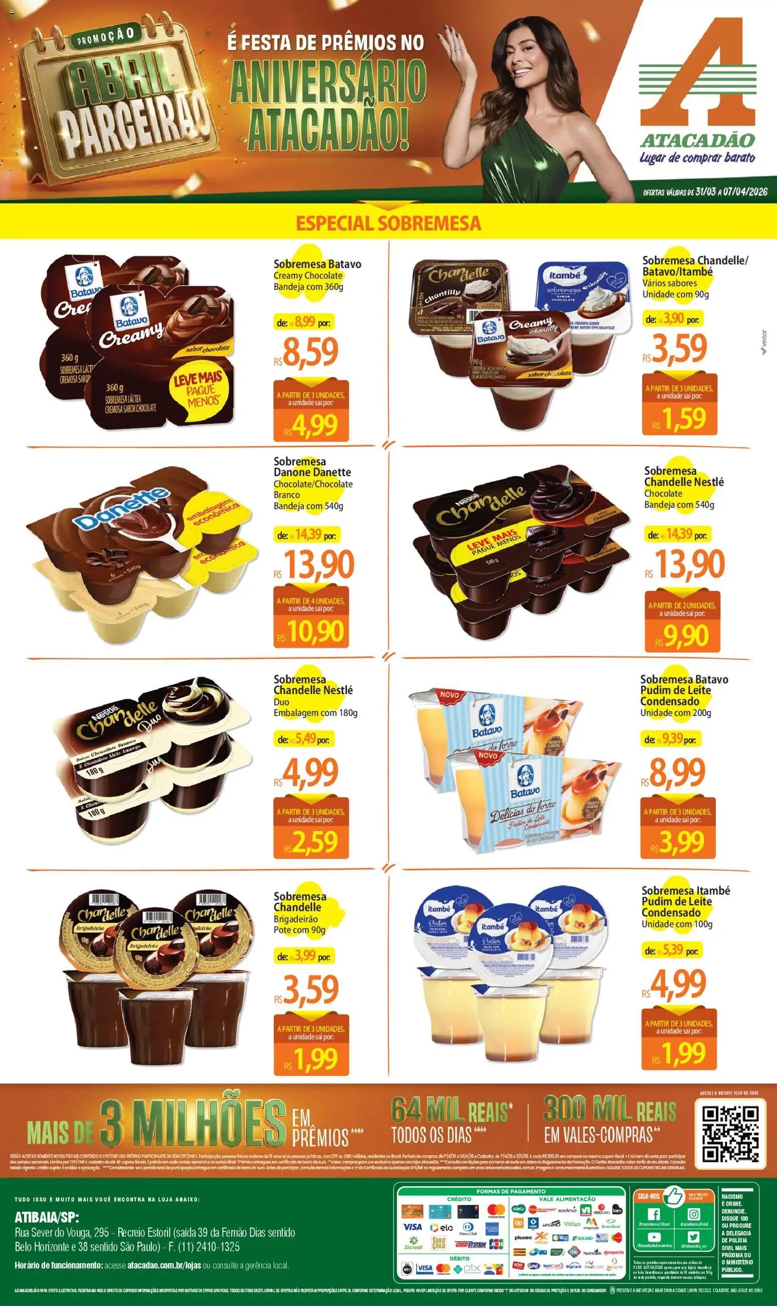 Atacadão folheto a partir de 01/04/2026 Atacadão ofertas - SP (2026-04-01 - 2026-04-07)