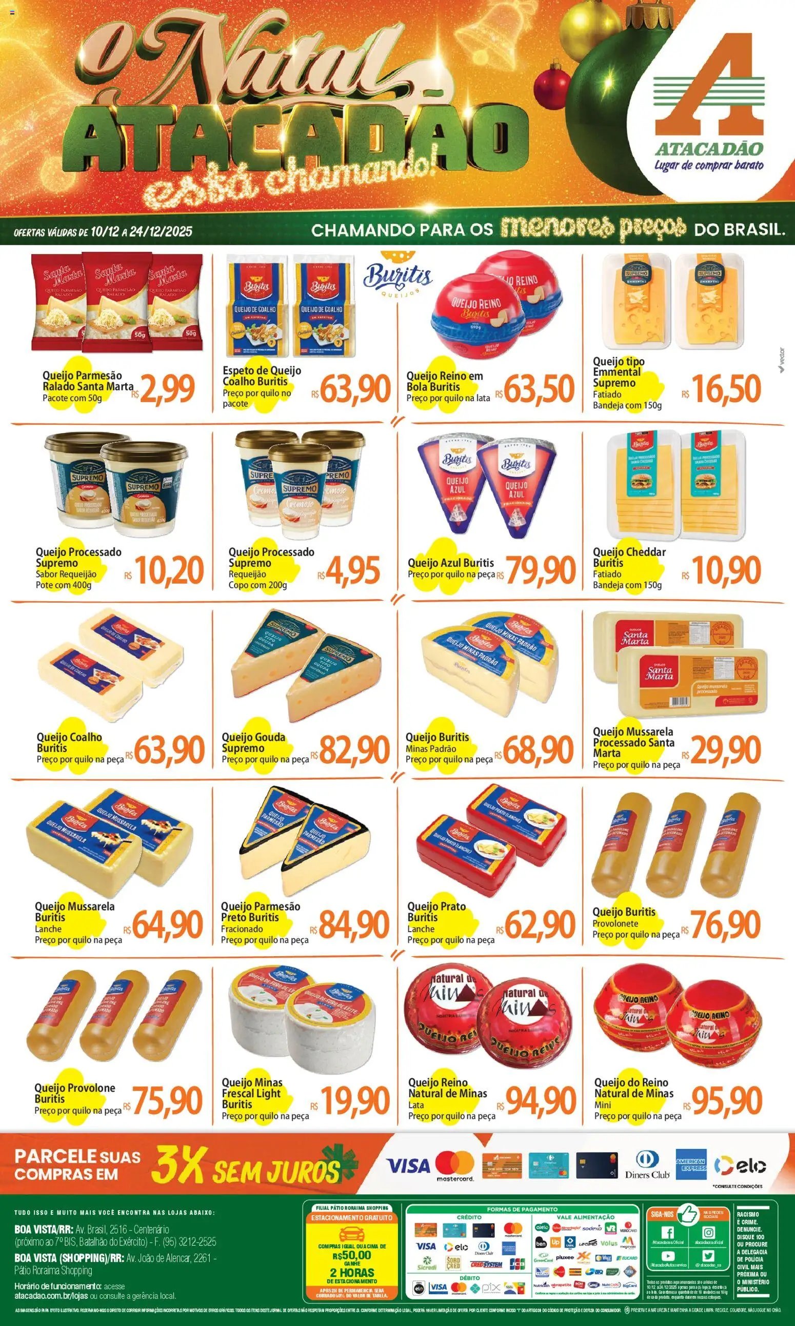 Atacadão folheto a partir de 10/12/2025 Ofertas - RR (2025-12-10 - 2025-12-24)