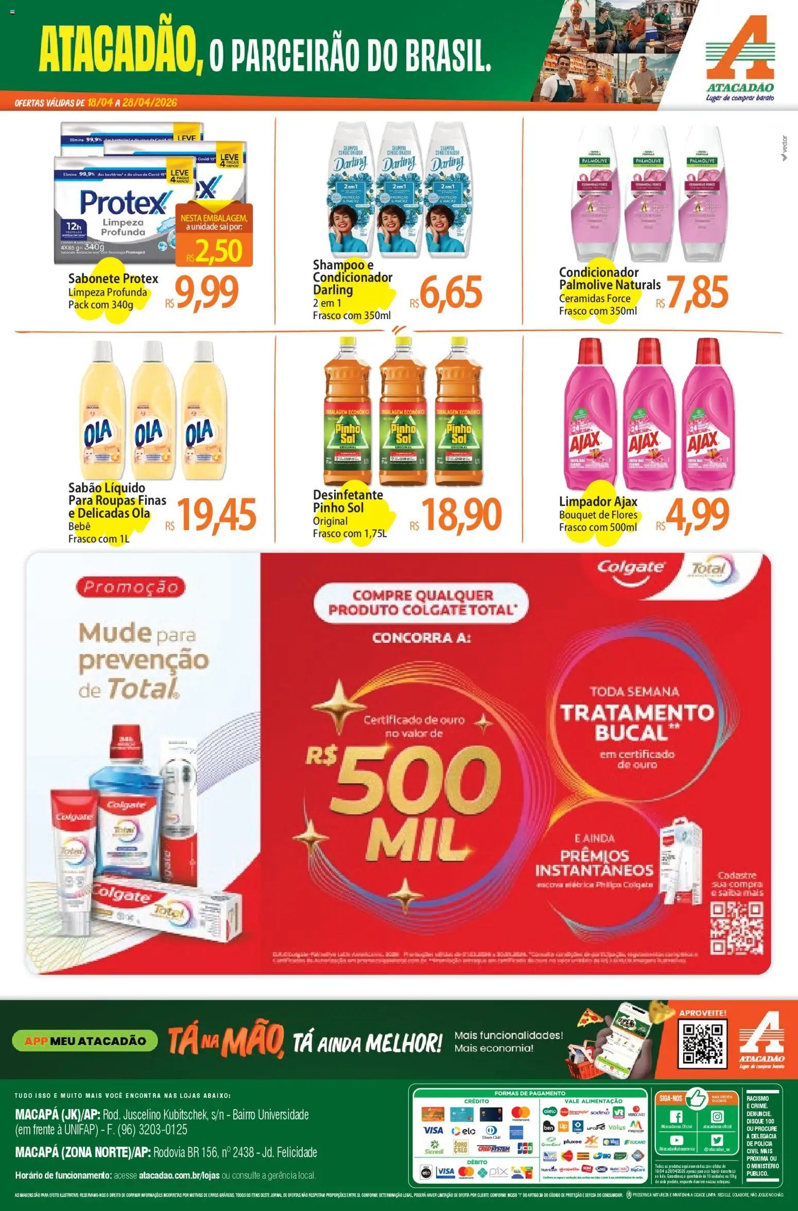 Atacadão folheto a partir de 18/04/2026 Atacadão ofertas - AP (2026-04-18 - 2026-04-28)