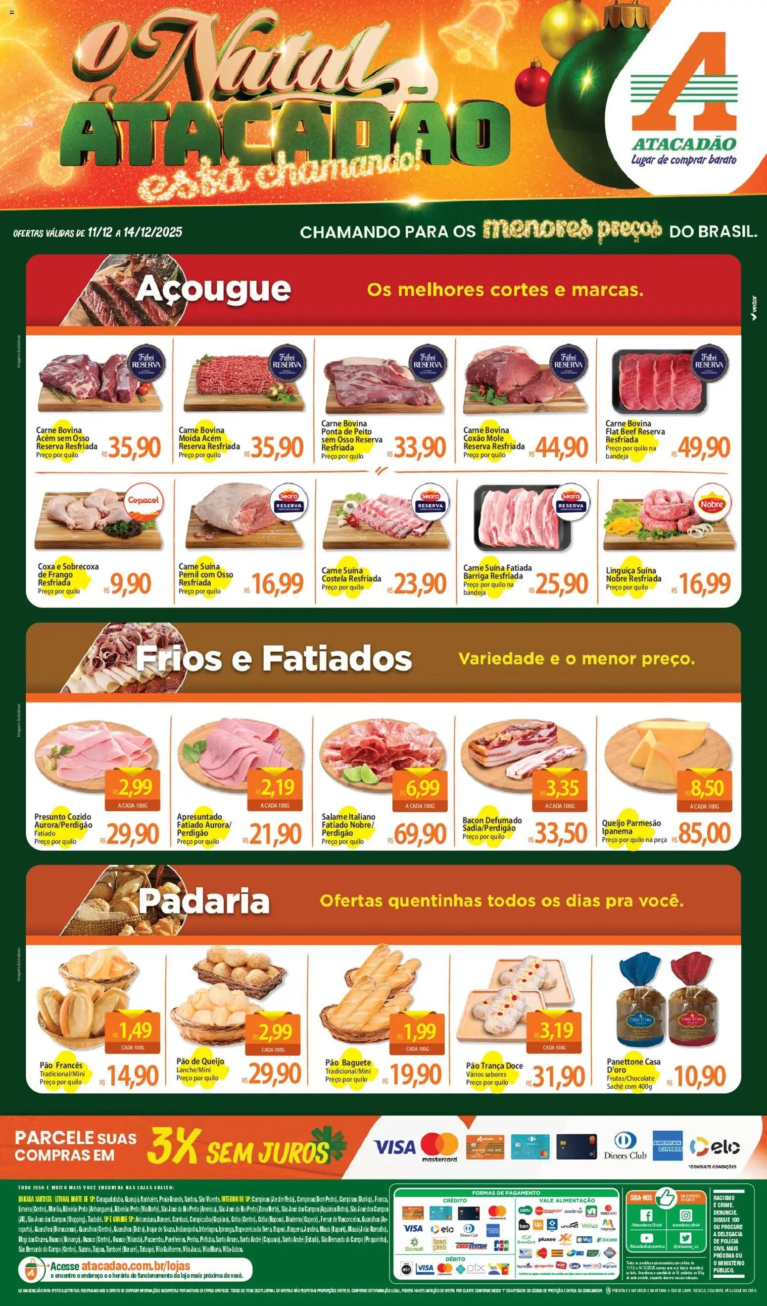 Atacadão folheto a partir de 11/12/2025 Ofertas - SP (2025-12-11 - 2025-12-14)