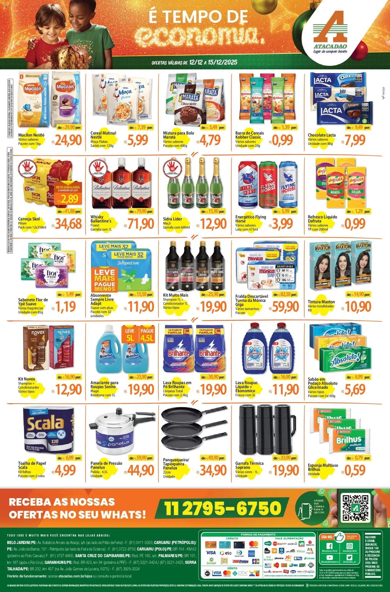 Atacadão folheto a partir de 12/12/2025 Ofertas - PE (2025-12-12 - 2025-12-15)