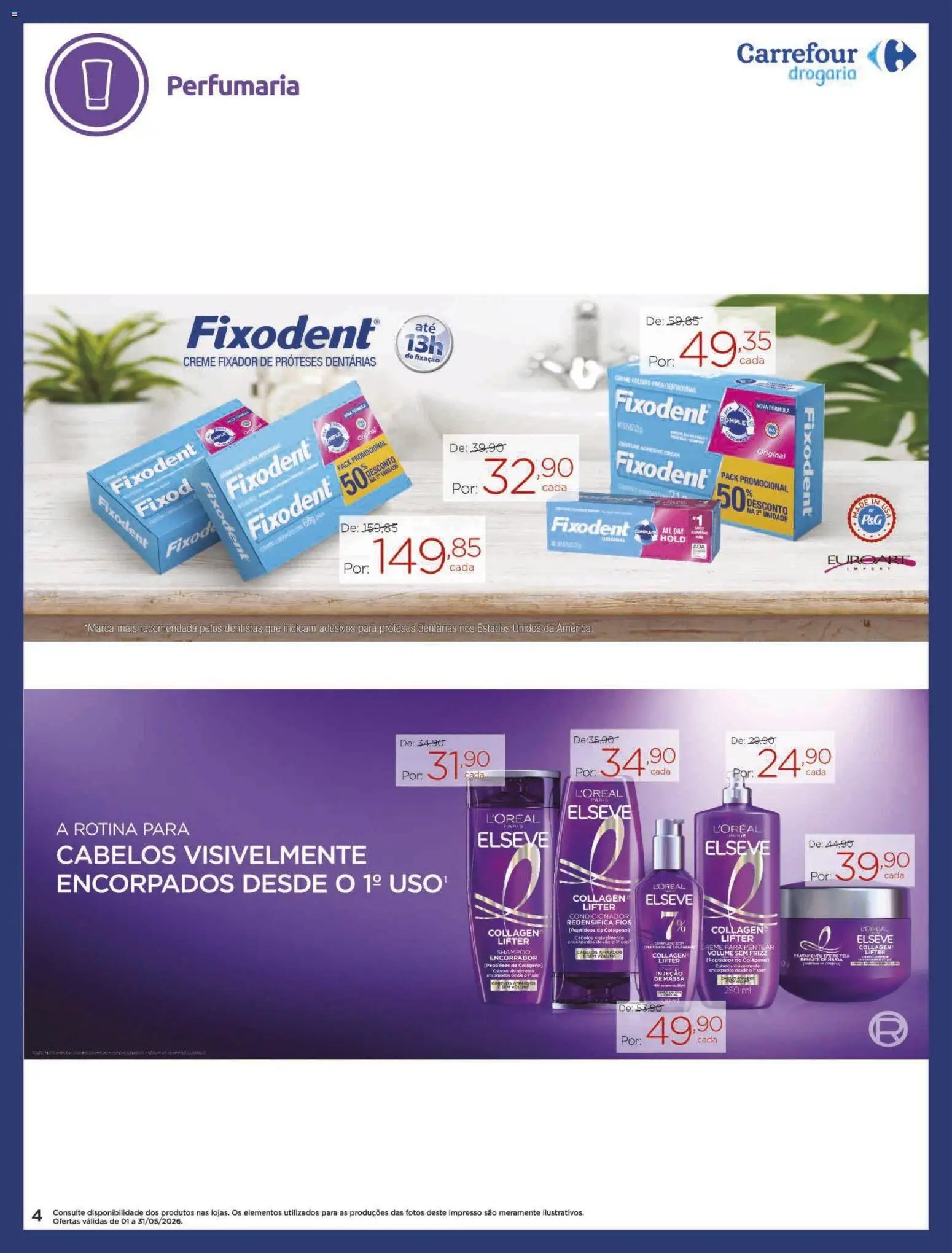 Carrefour folheto a partir de 01/05/2026 Carrefour ofertas Drogaria (2026-05-01 - 2026-05-31)