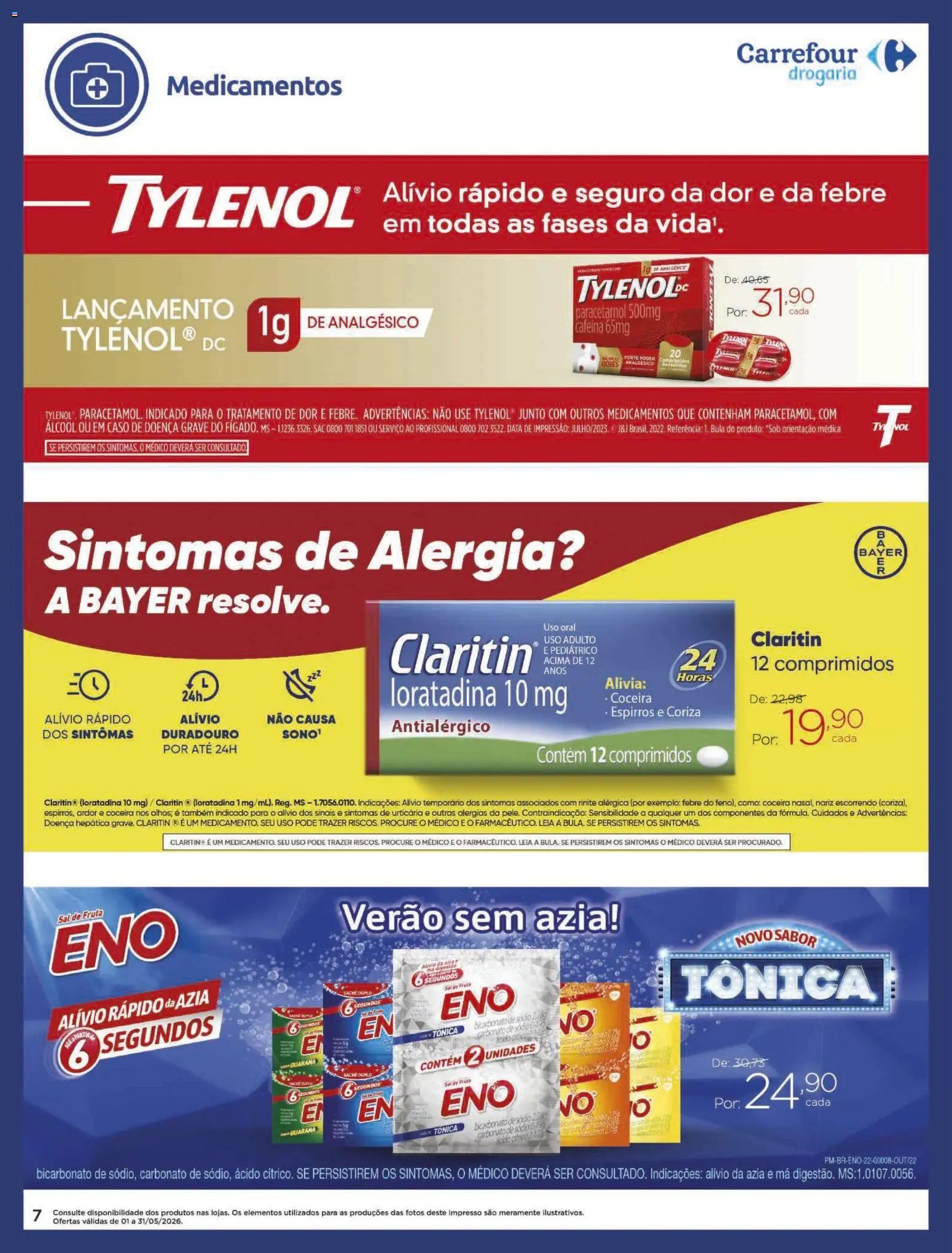 Carrefour folheto a partir de 01/05/2026 Carrefour ofertas Drogaria (2026-05-01 - 2026-05-31)