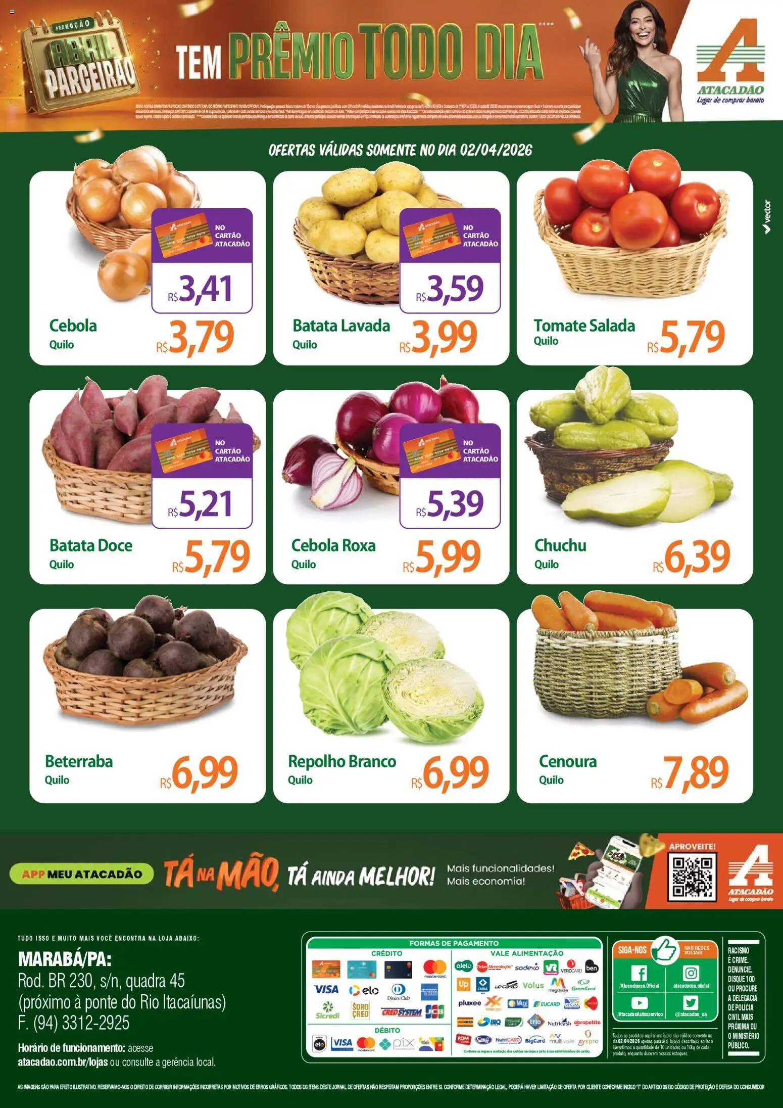 Atacadão folheto a partir de 02/04/2026 Atacadão ofertas - PA (2026-04-02 - 2026-04-02)