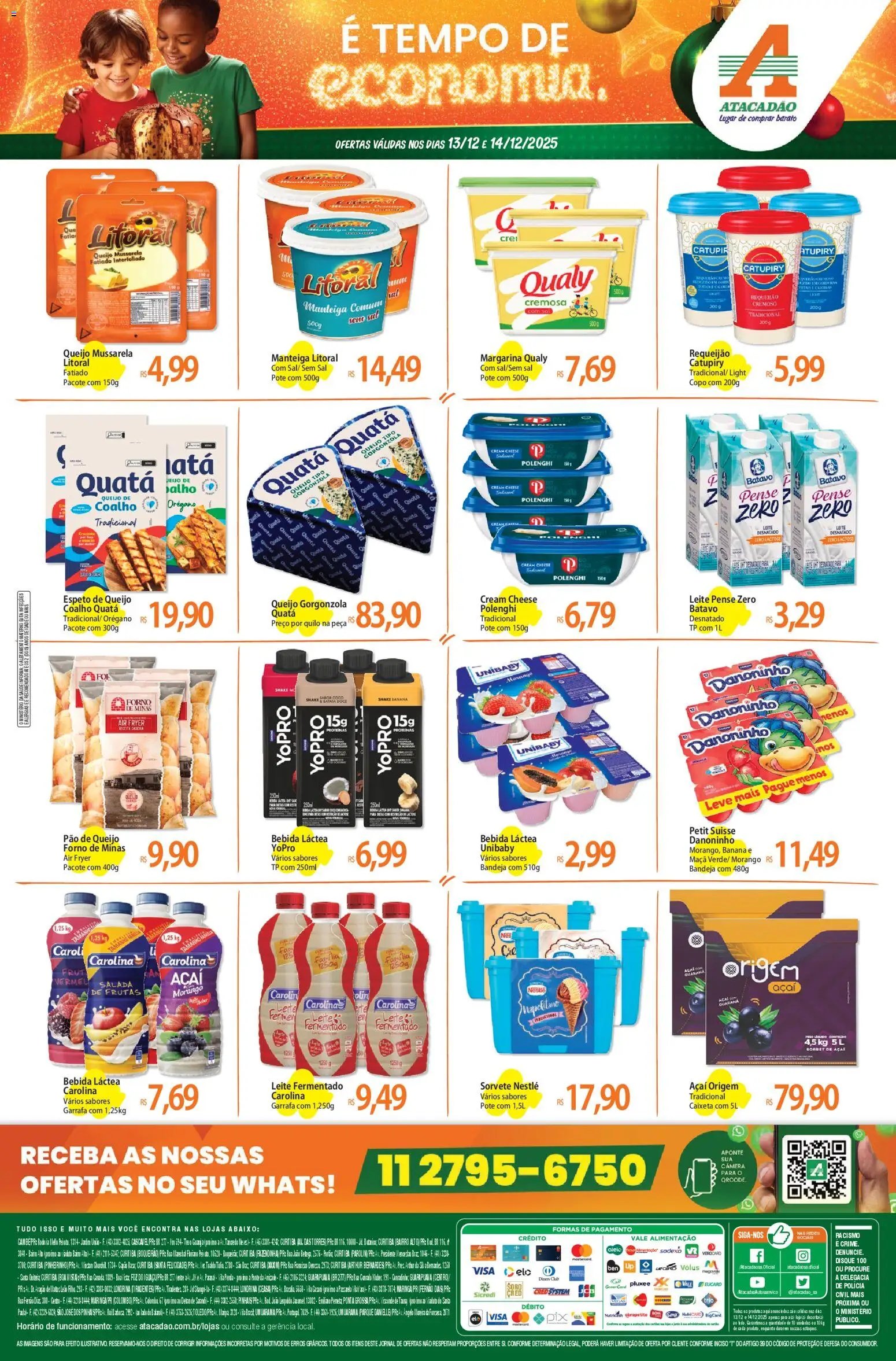 Atacadão folheto a partir de 13/12/2025 Ofertas - PR (2025-12-13 - 2025-12-14)