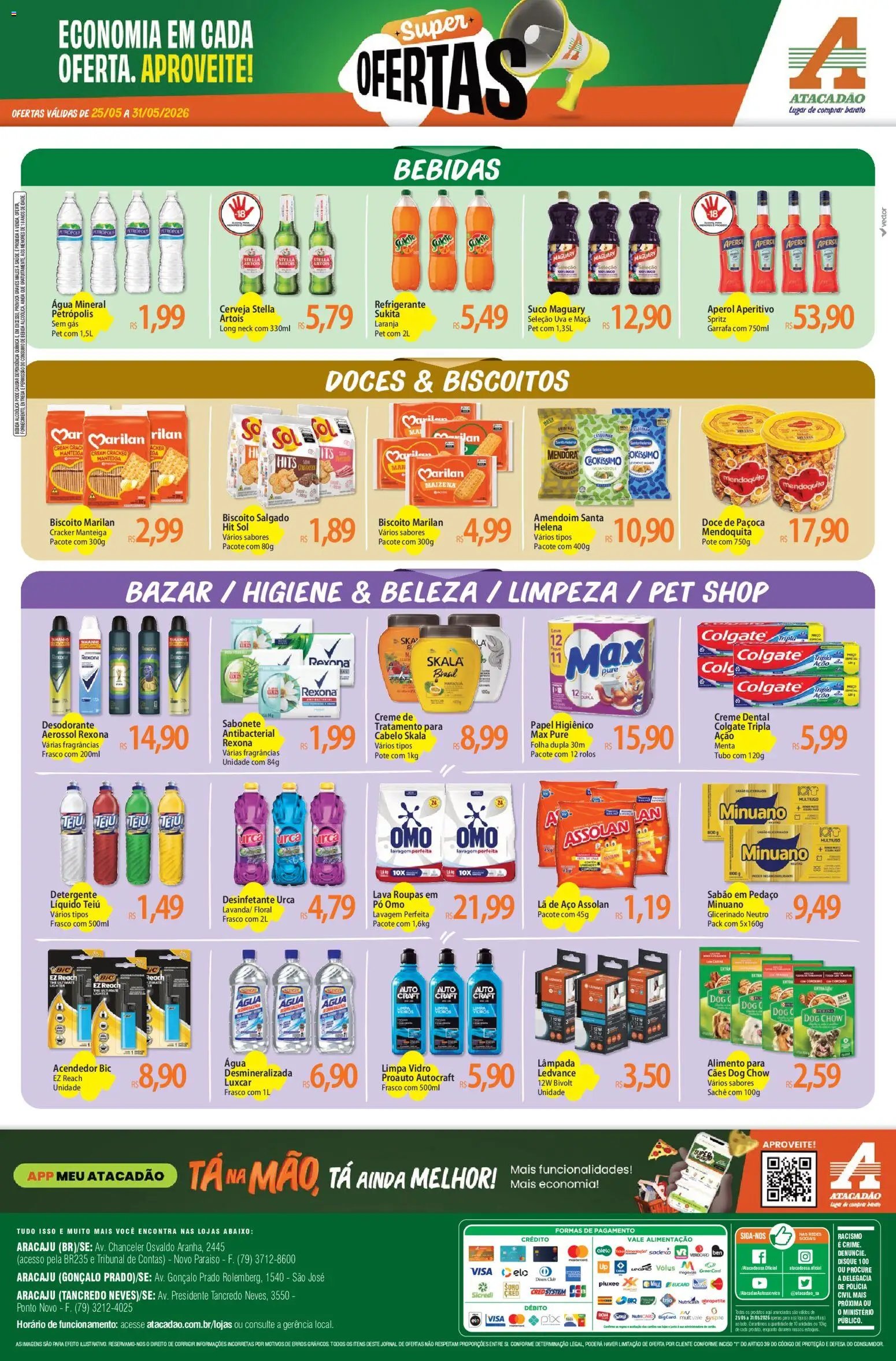 Atacadão folheto a partir de 25/05/2026 Atacadão ofertas - SE (2026-05-25 - 2026-05-31)