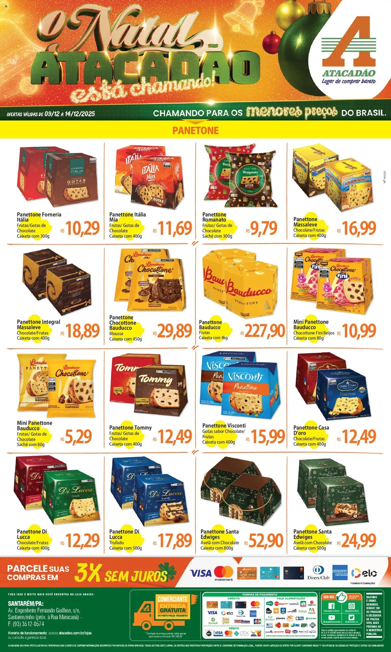 Atacadão folheto a partir de 09/12/2025 Ofertas - PA (2025-12-09 - 2025-12-14)