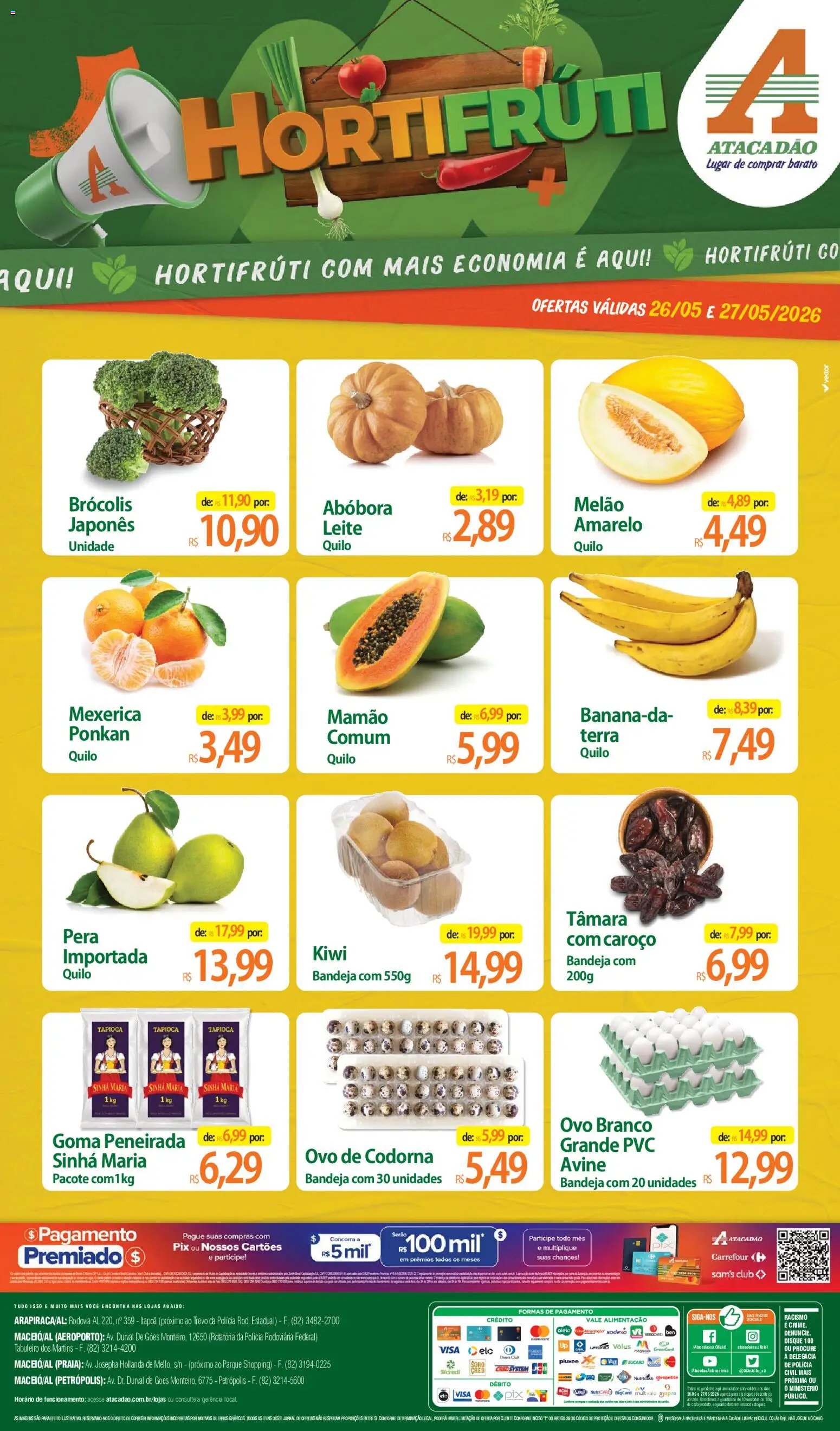 Atacadão folheto a partir de 26/05/2026 Atacadão ofertas - AL (2026-05-26 - 2026-05-27)