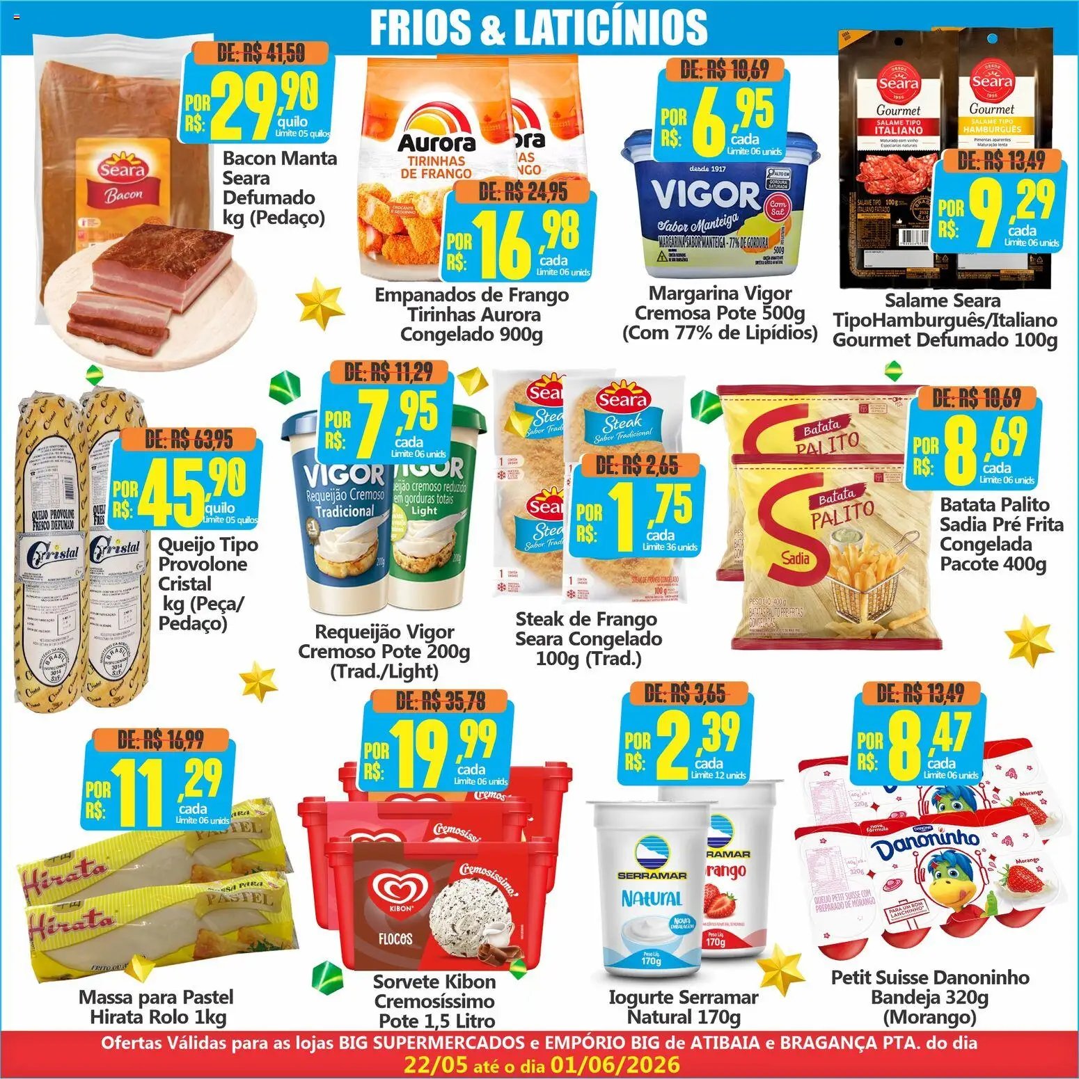 Big Supermercados folheto a partir de 22/05/2026 Big Supermercados - Ofertas da semana (2026-05-22 - 2026-06-01)