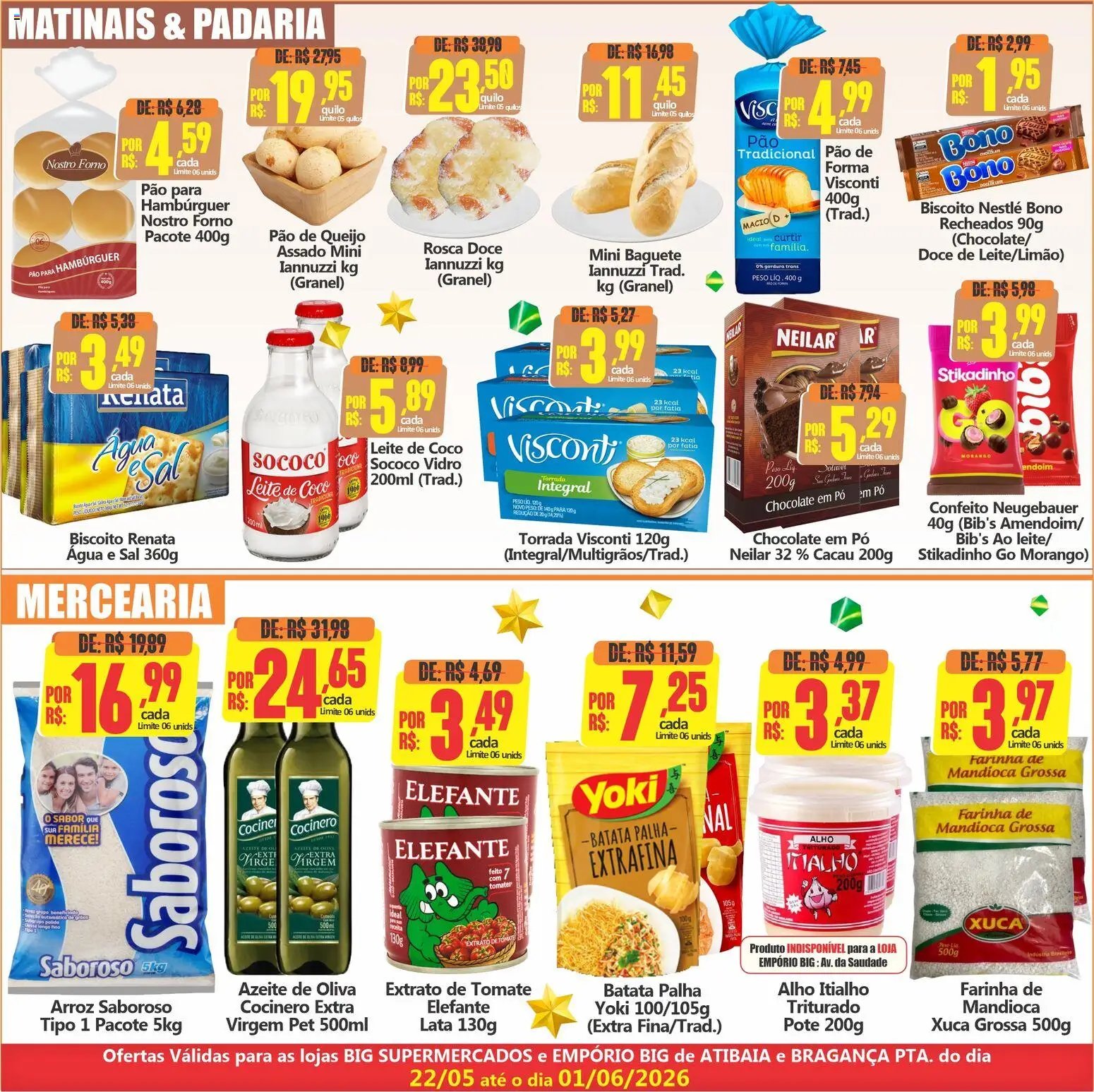 Big Supermercados folheto a partir de 22/05/2026 Big Supermercados - Ofertas da semana (2026-05-22 - 2026-06-01)