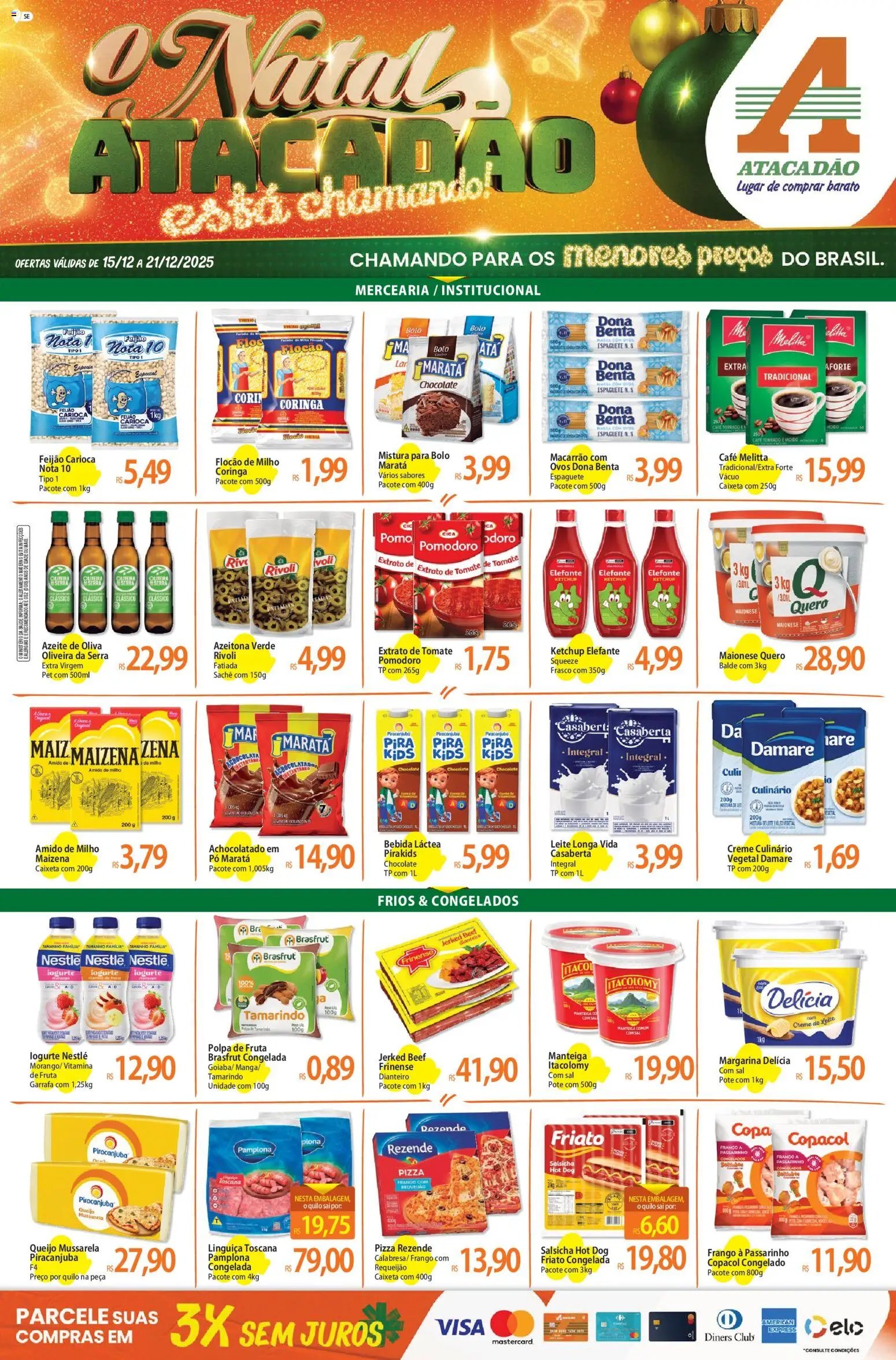 Atacadão folheto a partir de 15/12/2025 Ofertas - SE (2025-12-15 - 2025-12-21)