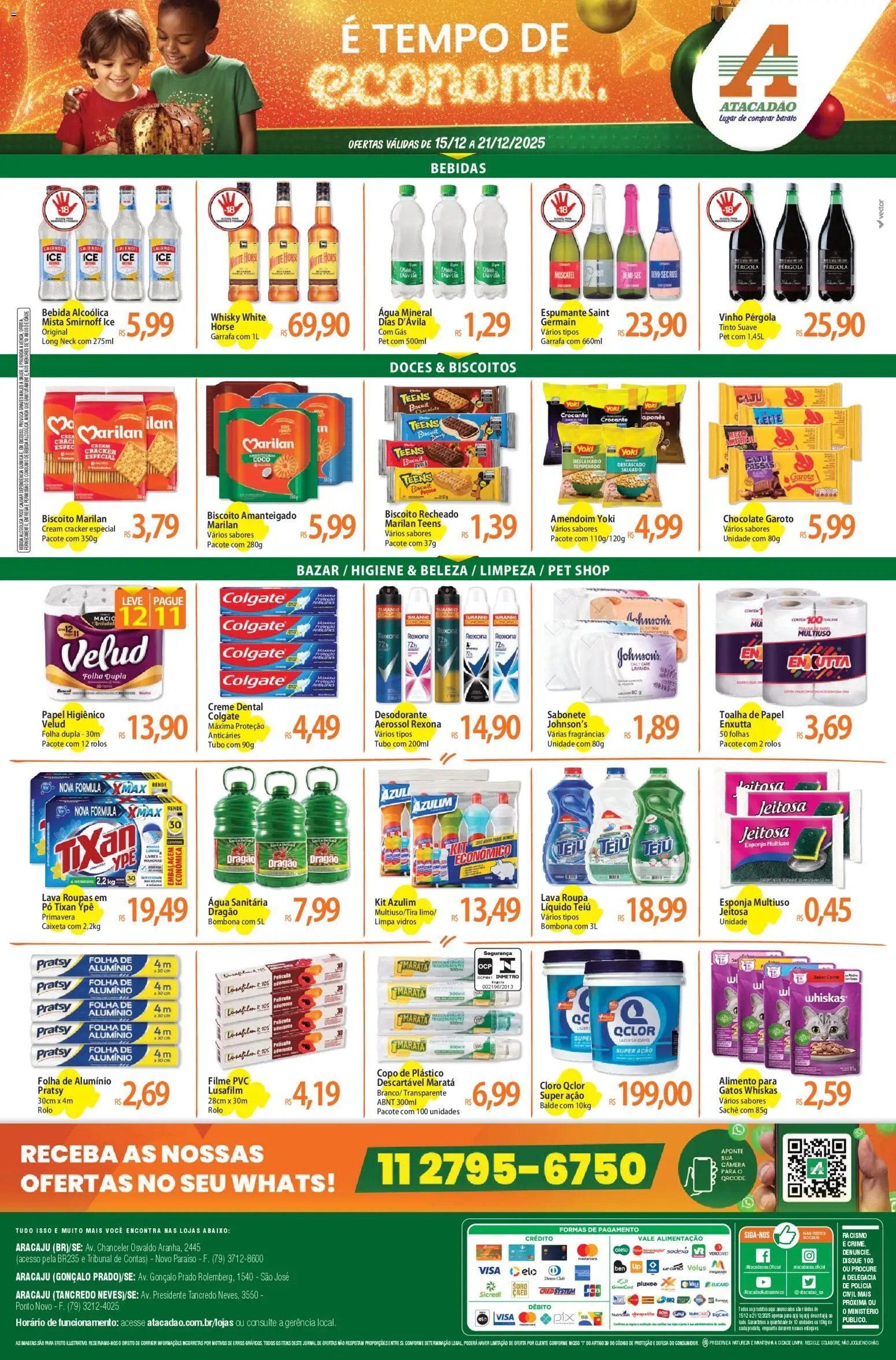Atacadão folheto a partir de 15/12/2025 Ofertas - SE (2025-12-15 - 2025-12-21)