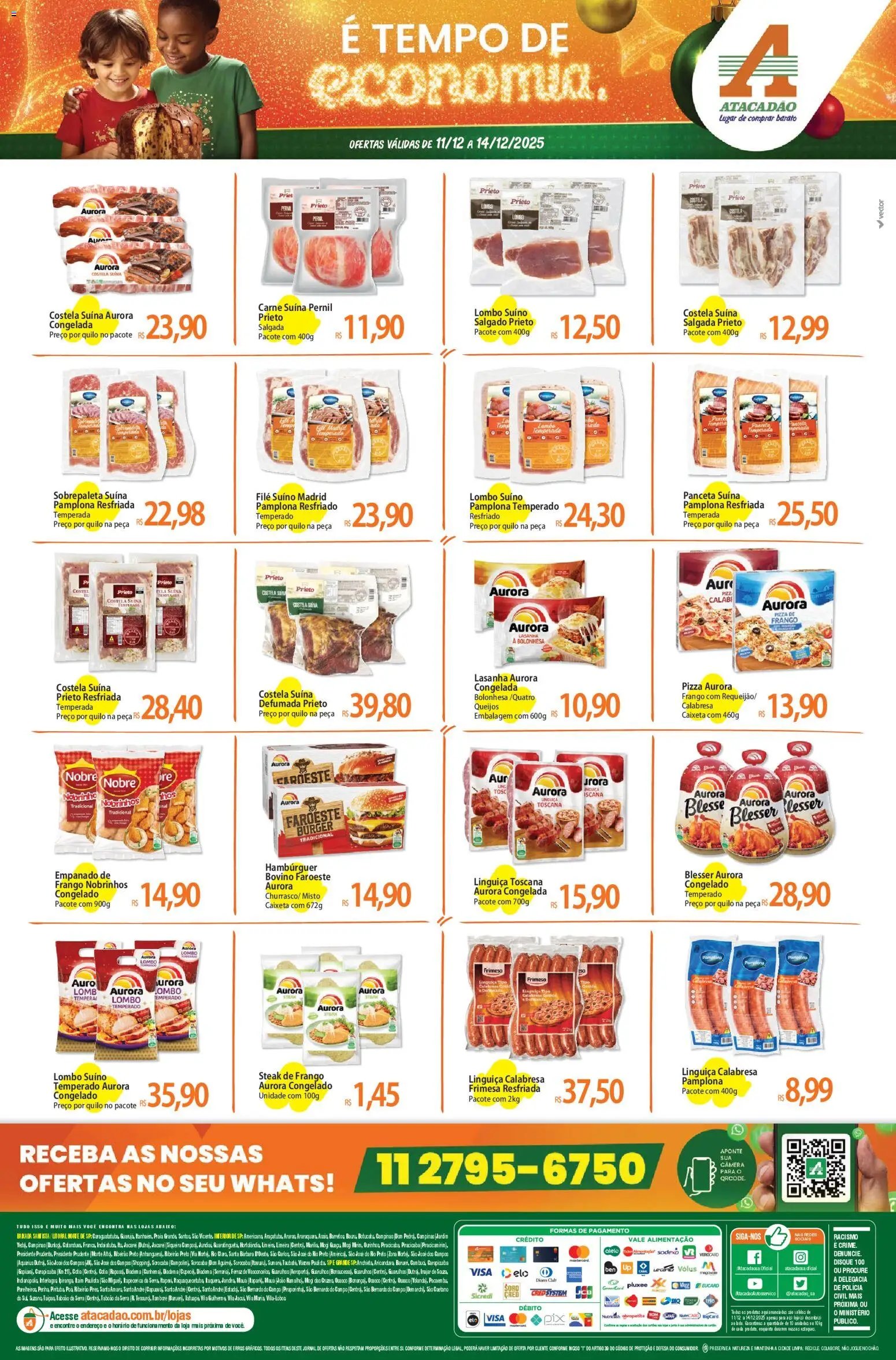 Atacadão folheto a partir de 11/12/2025 Ofertas - SP (2025-12-11 - 2025-12-14)