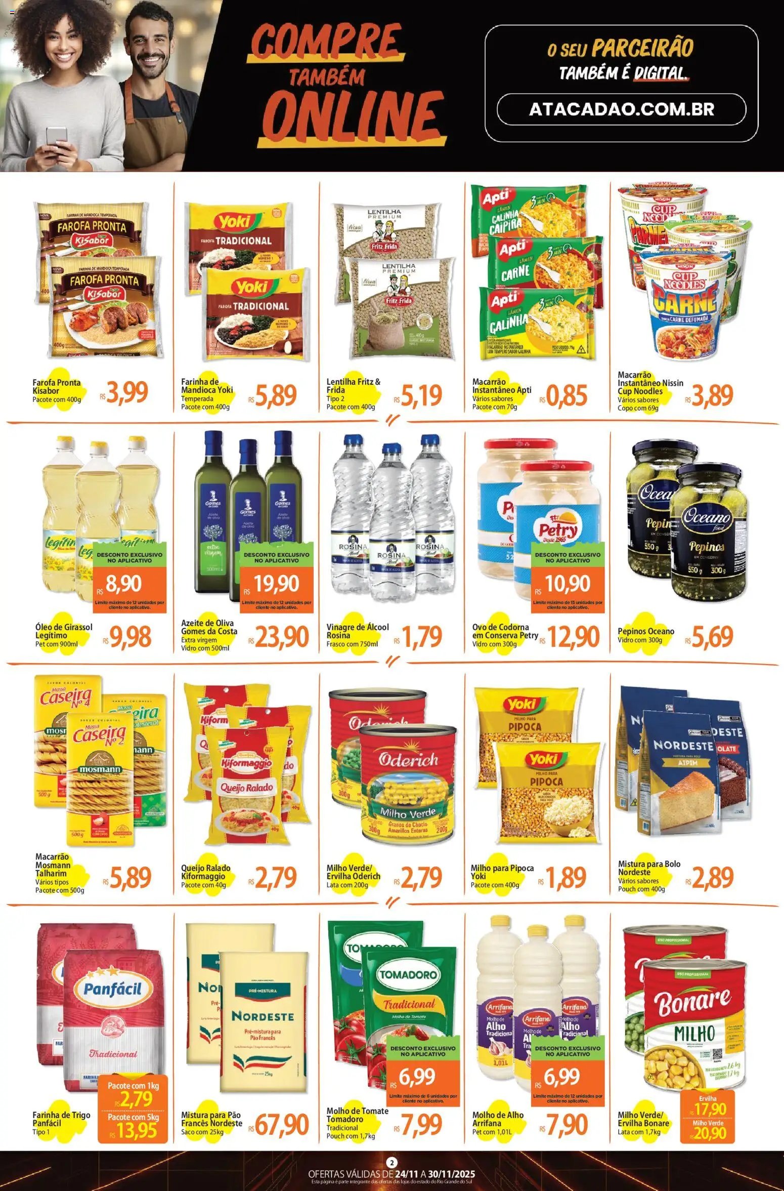 Atacadão folheto a partir de 24/11/2025 Ofertas - RS (2025-11-24 - 2025-11-30)
