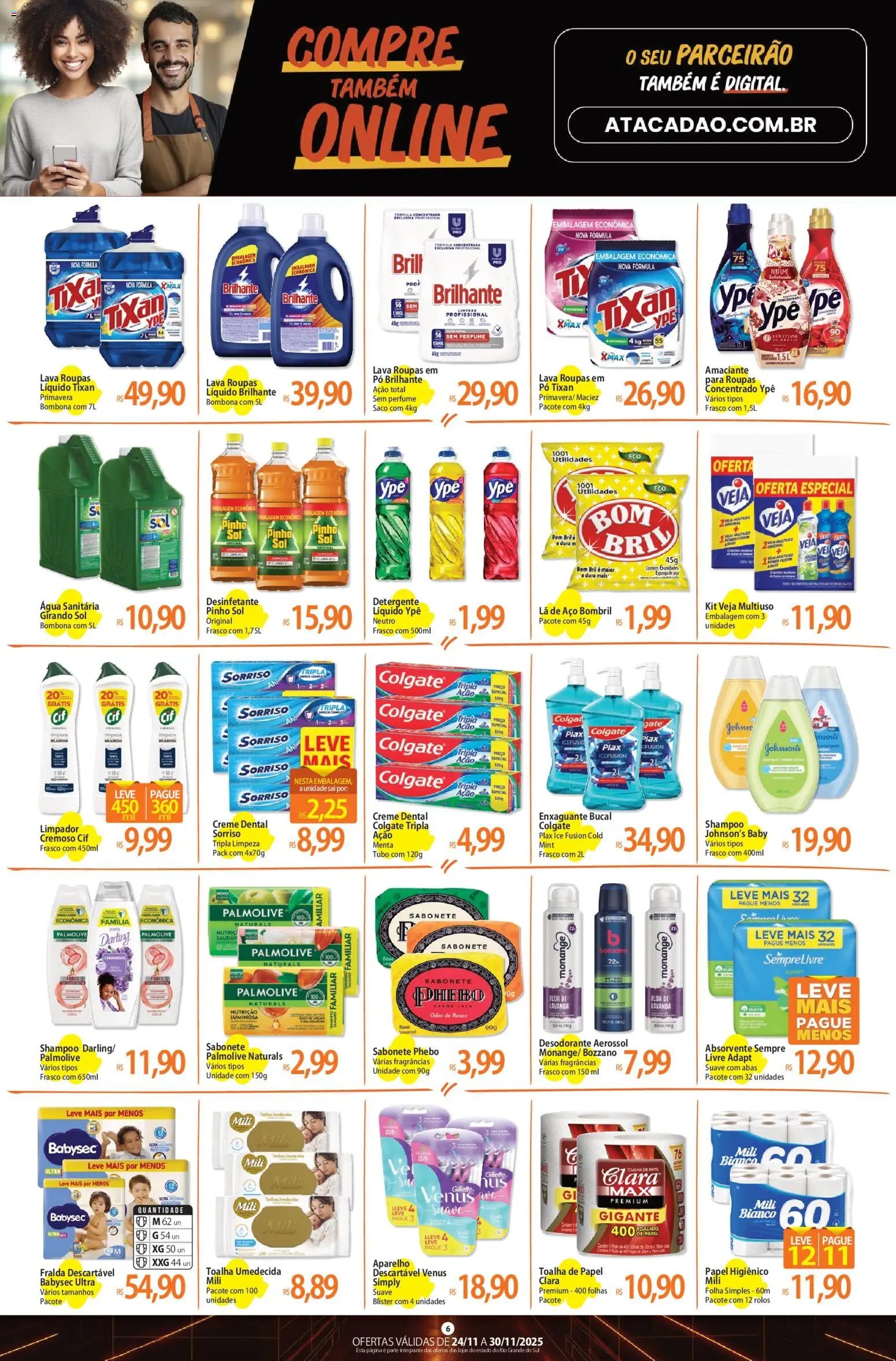 Atacadão folheto a partir de 24/11/2025 Ofertas - RS (2025-11-24 - 2025-11-30)