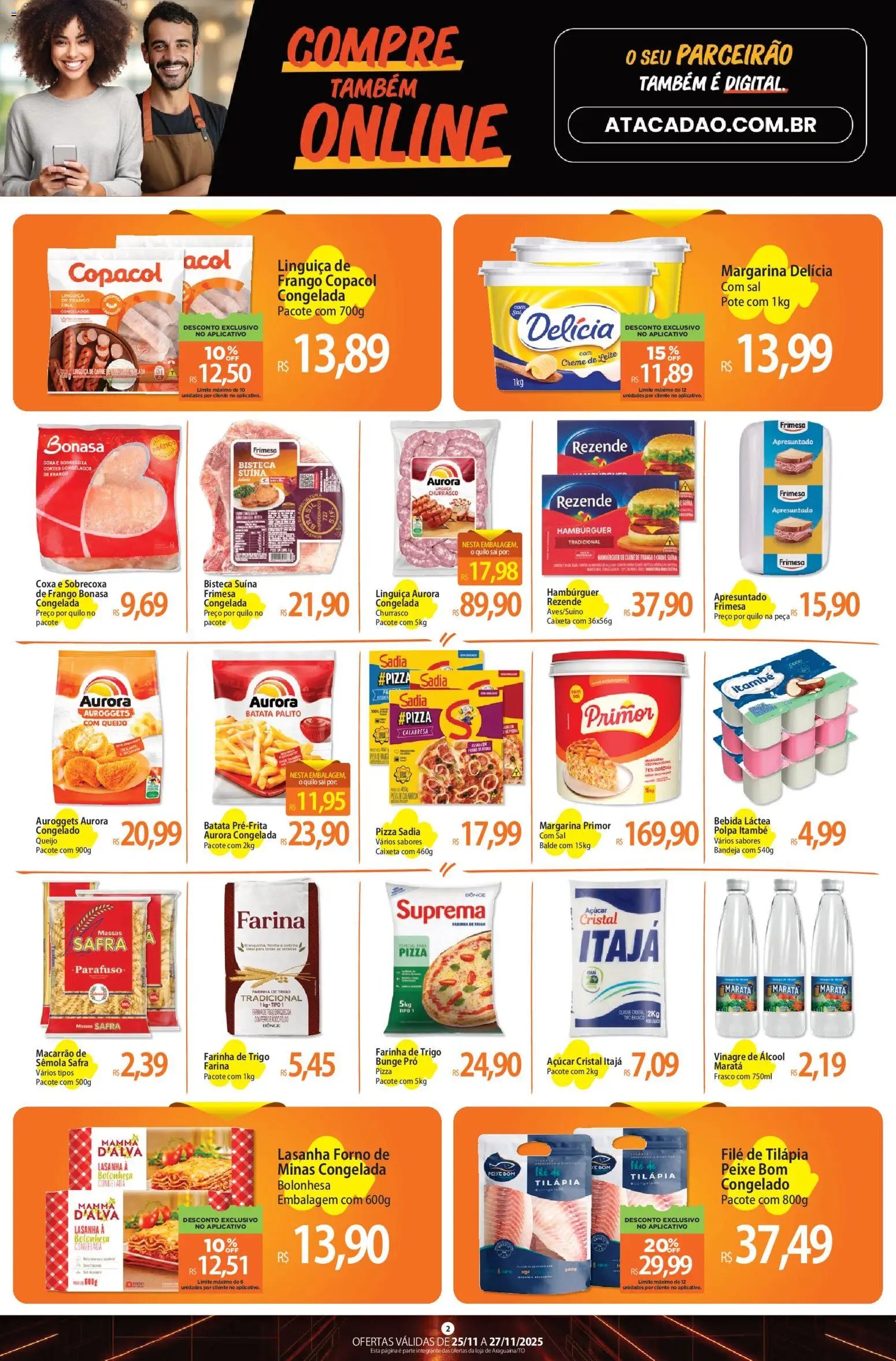 Atacadão folheto a partir de 25/11/2025 Ofertas - TO (2025-11-25 - 2025-11-27)