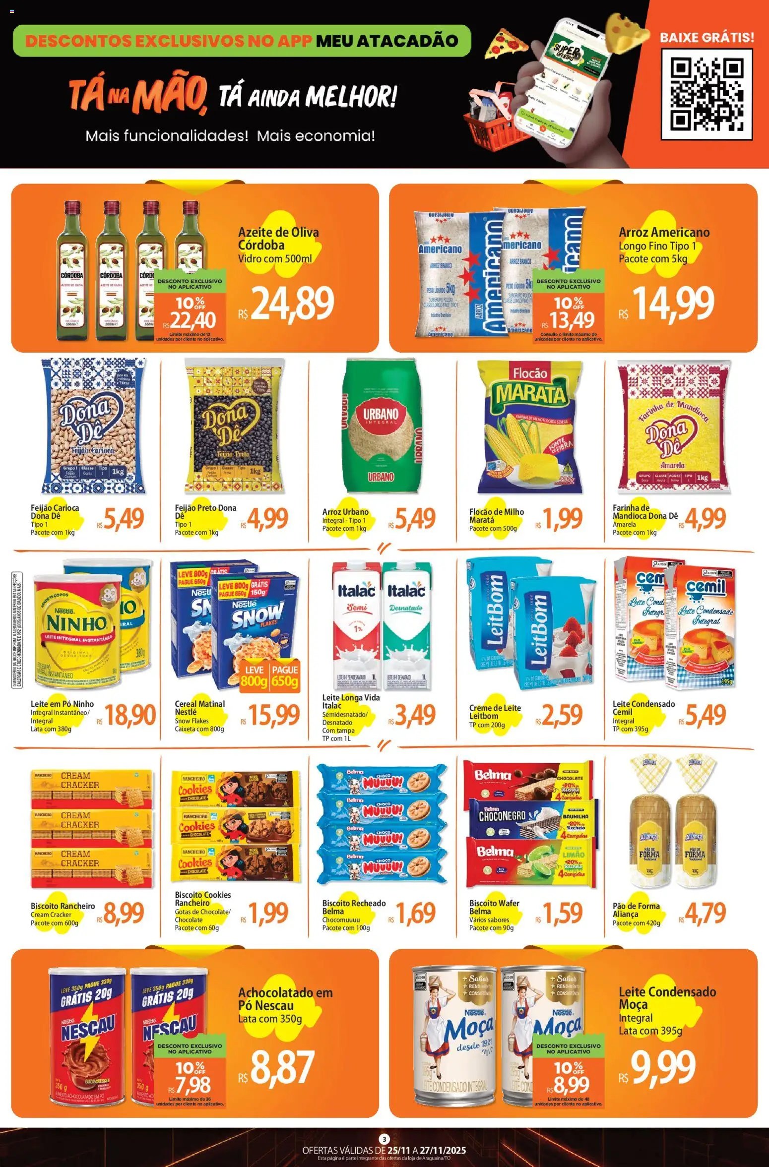 Atacadão folheto a partir de 25/11/2025 Ofertas - TO (2025-11-25 - 2025-11-27)