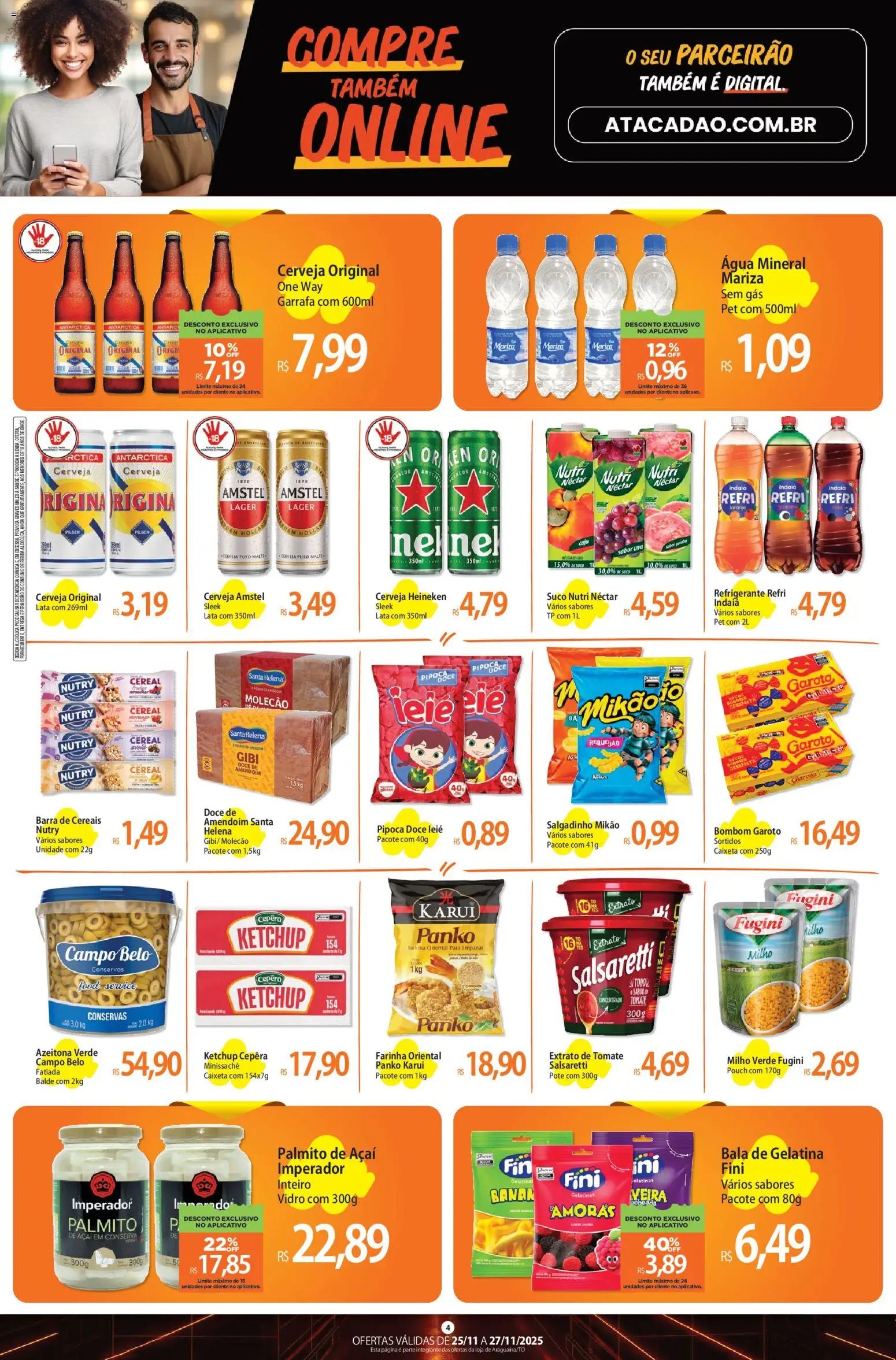 Atacadão folheto a partir de 25/11/2025 Ofertas - TO (2025-11-25 - 2025-11-27)