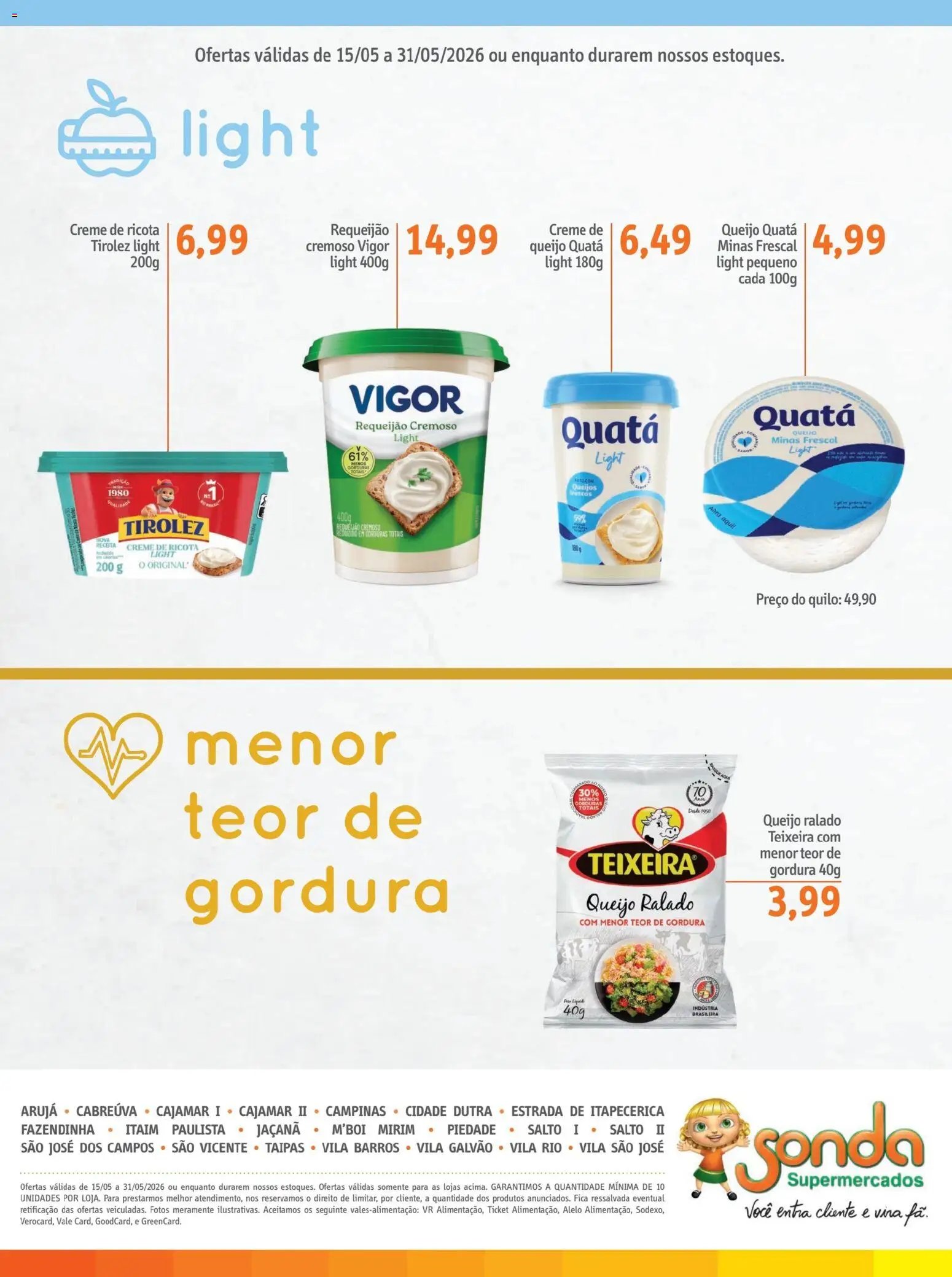 Sonda folheto a partir de 15/05/2026 Sonda ofertas Bem Estar  (2026-05-15 - 2026-05-31)