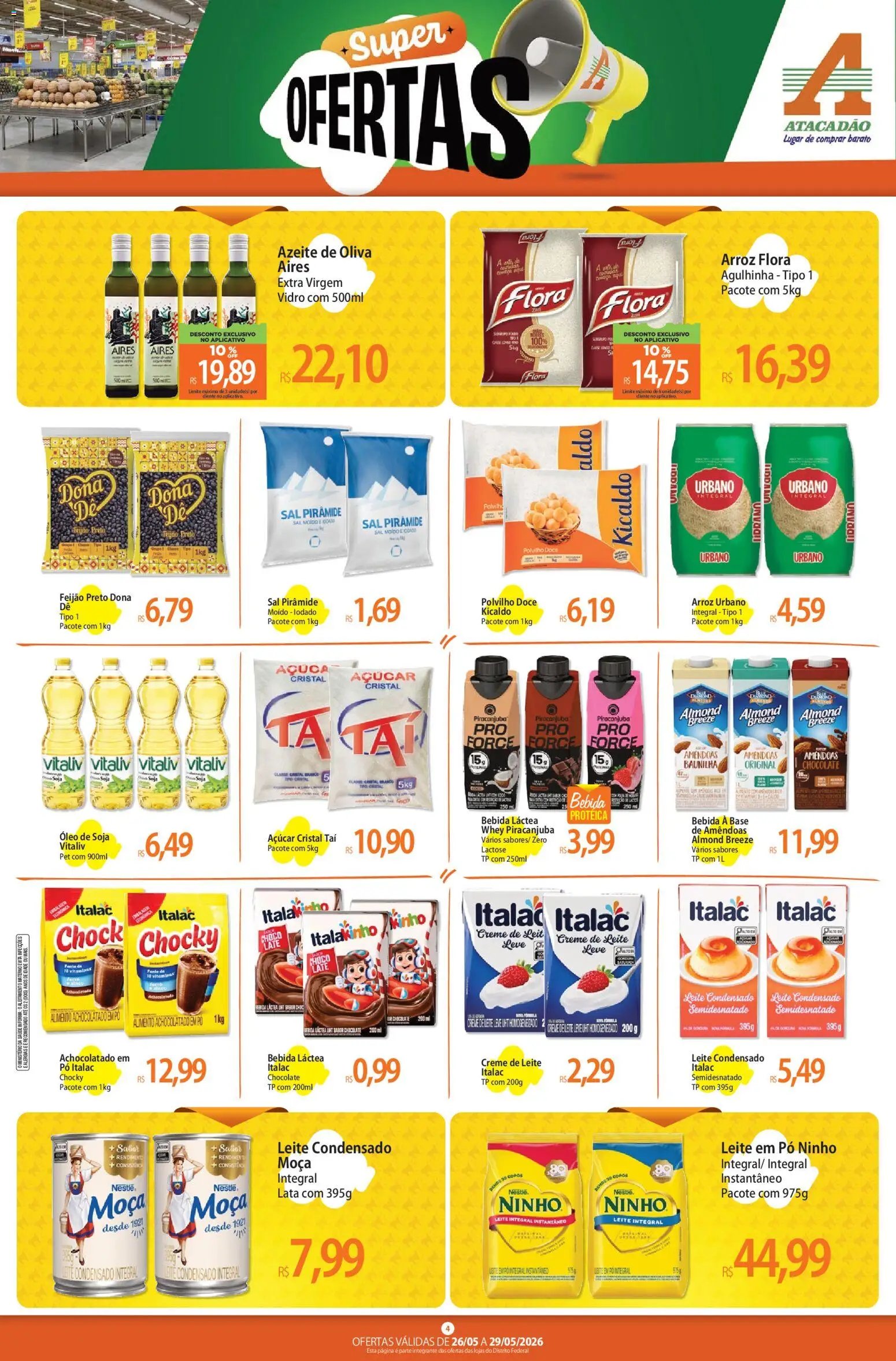 Atacadão folheto a partir de 26/05/2026 Atacadão ofertas - DF (2026-05-26 - 2026-05-29)