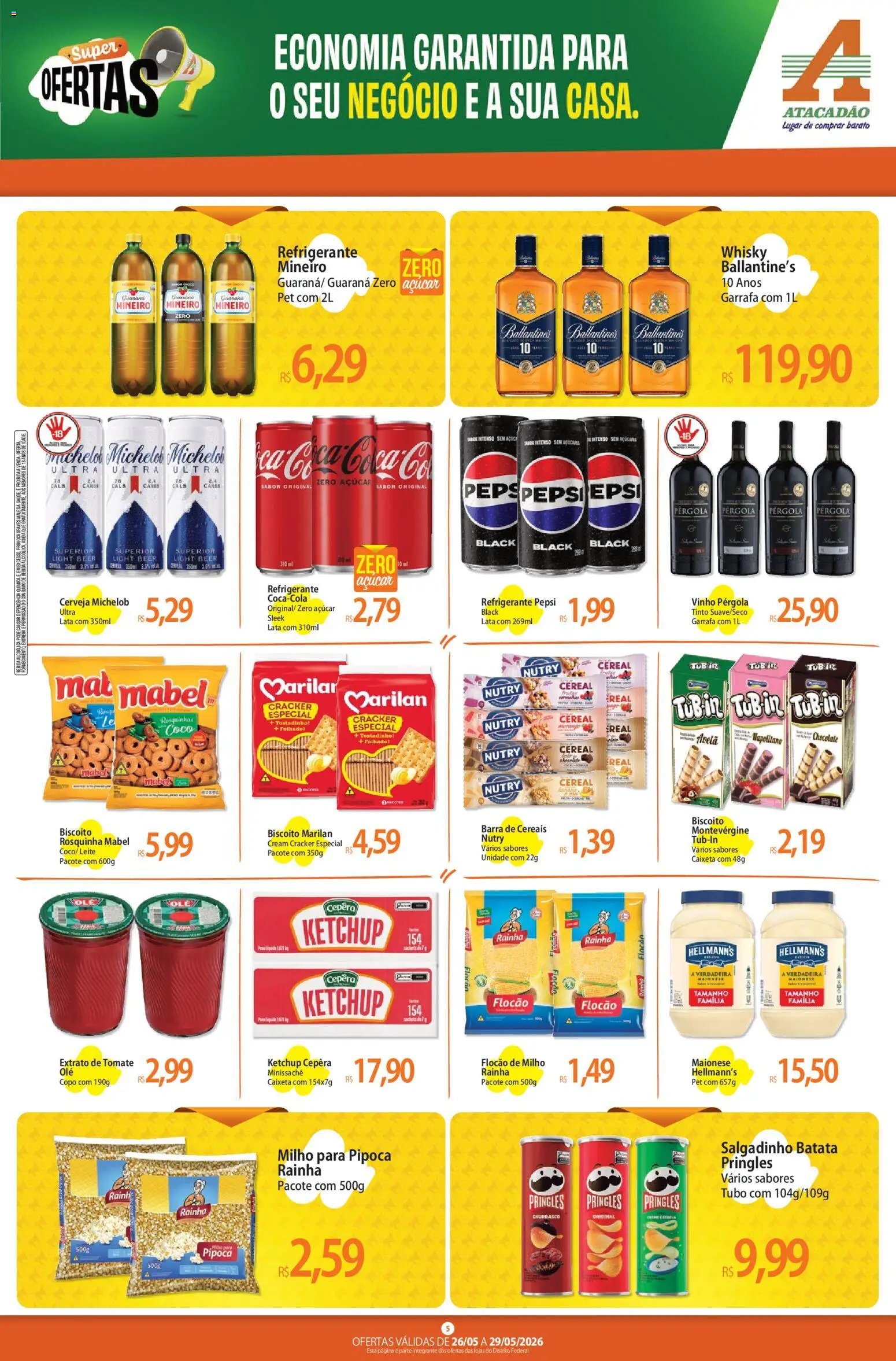 Atacadão folheto a partir de 26/05/2026 Atacadão ofertas - DF (2026-05-26 - 2026-05-29)