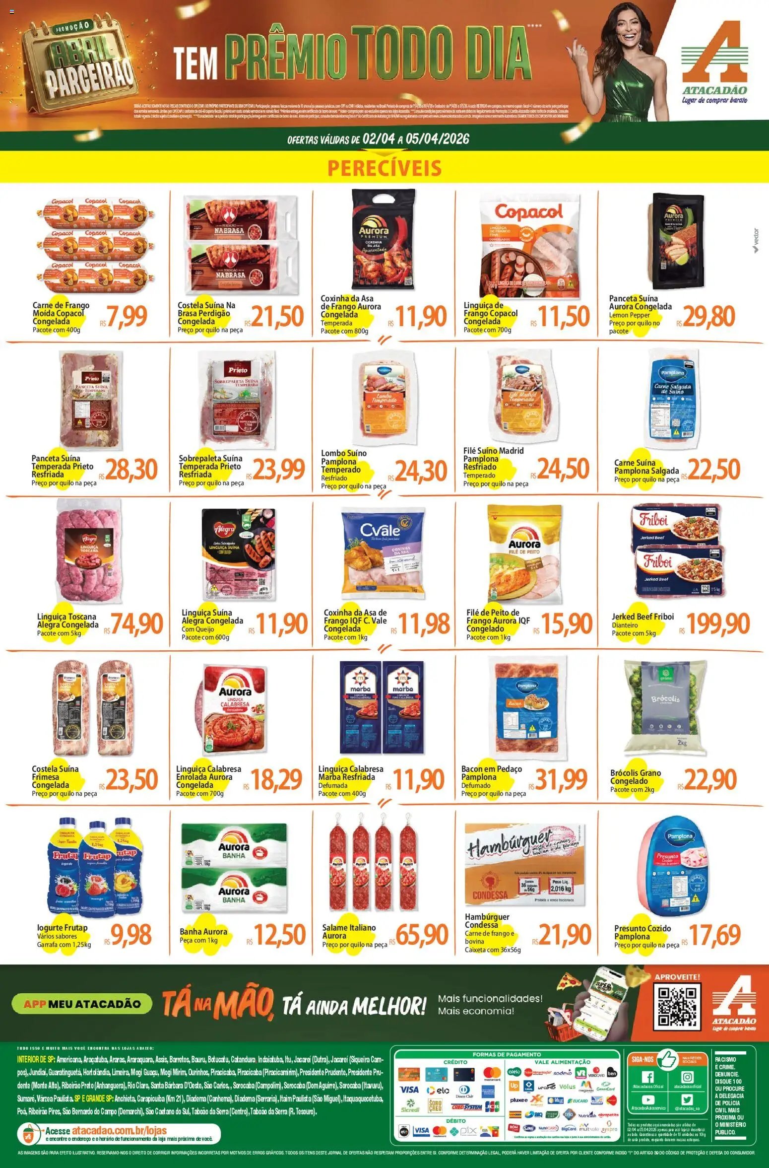 Atacadão folheto a partir de 02/04/2026 Atacadão ofertas - SP (2026-04-02 - 2026-04-05)