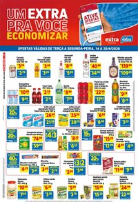 Extra folheto a partir de 14/04/2026 Extra ofertas de Mercado Semanal (2026-04-14 - 2026-04-20)