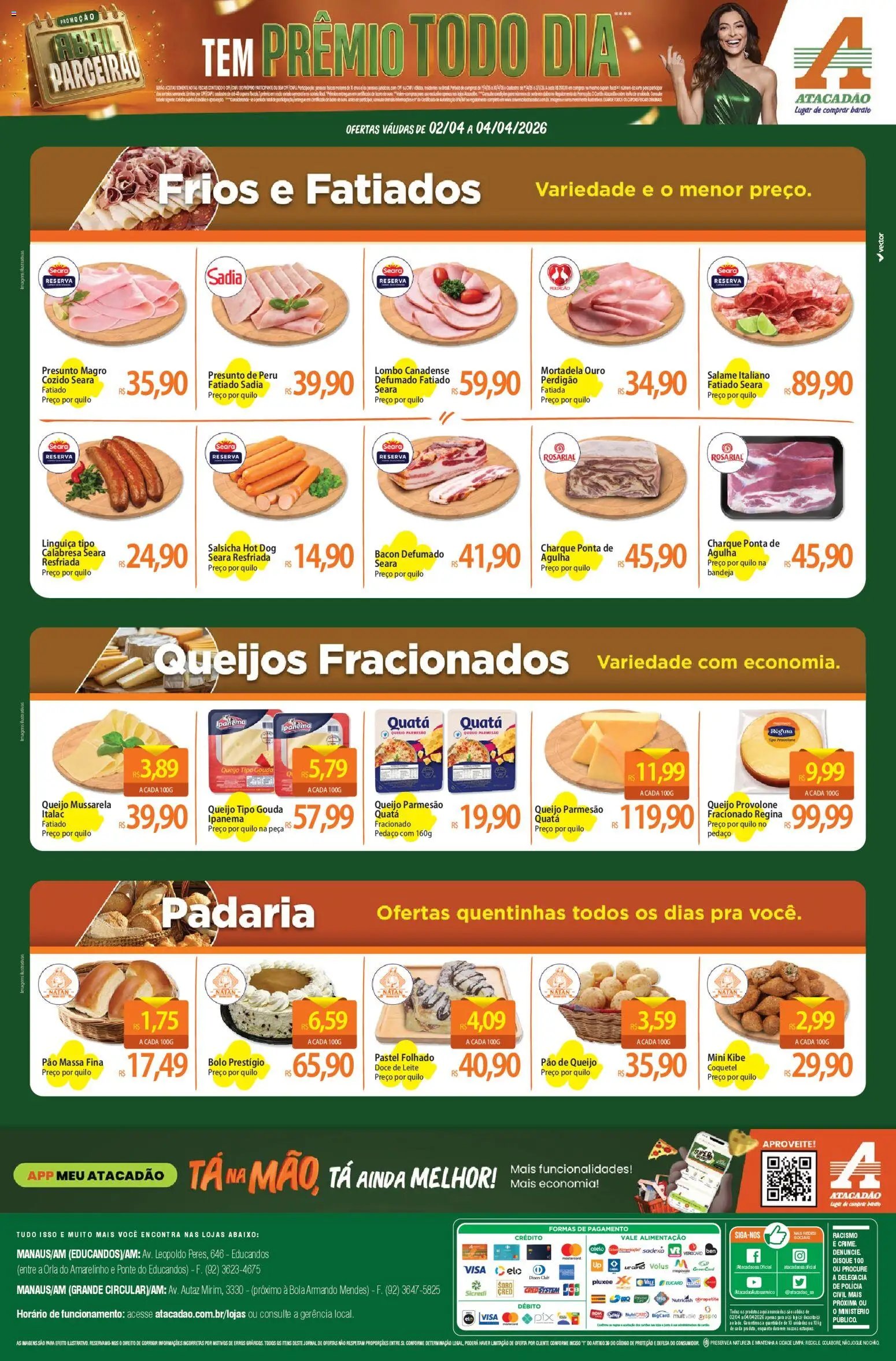 Atacadão folheto a partir de 02/04/2026 Atacadão ofertas - AM (2026-04-02 - 2026-04-04)