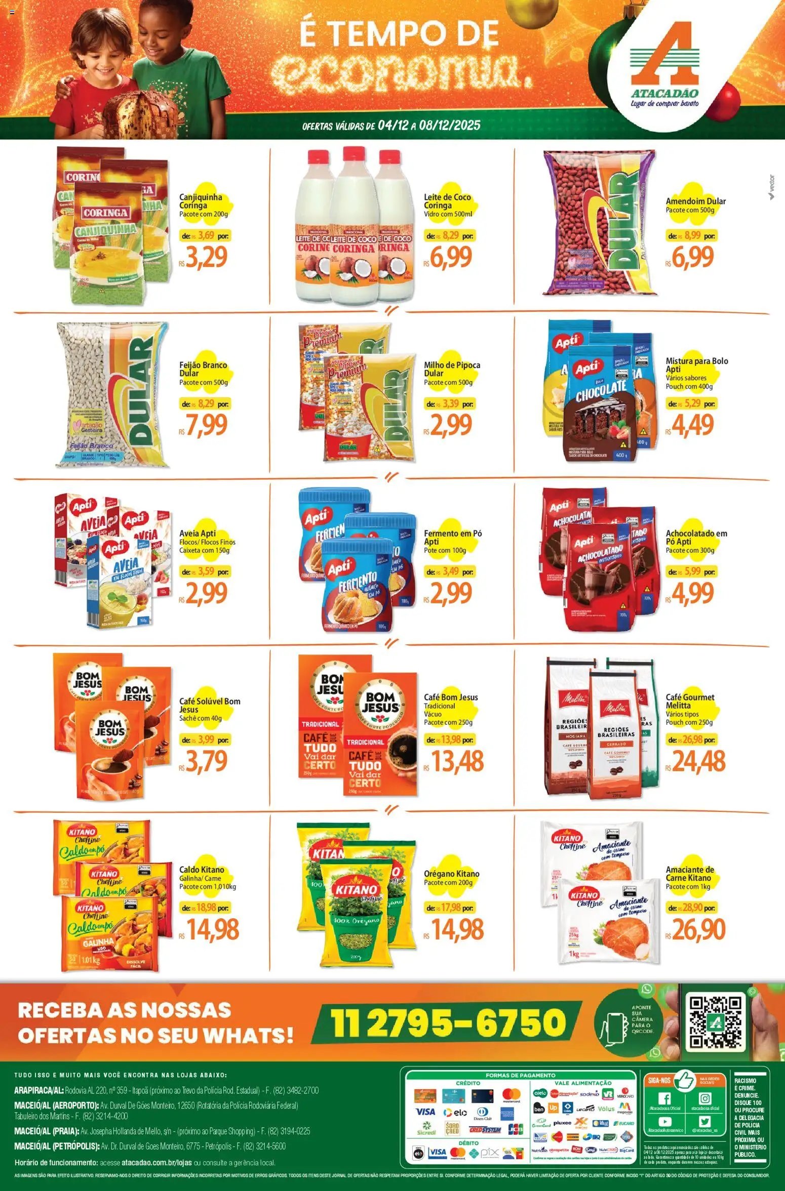 Atacadão folheto a partir de 04/12/2025 Ofertas - AL (2025-12-04 - 2025-12-08)