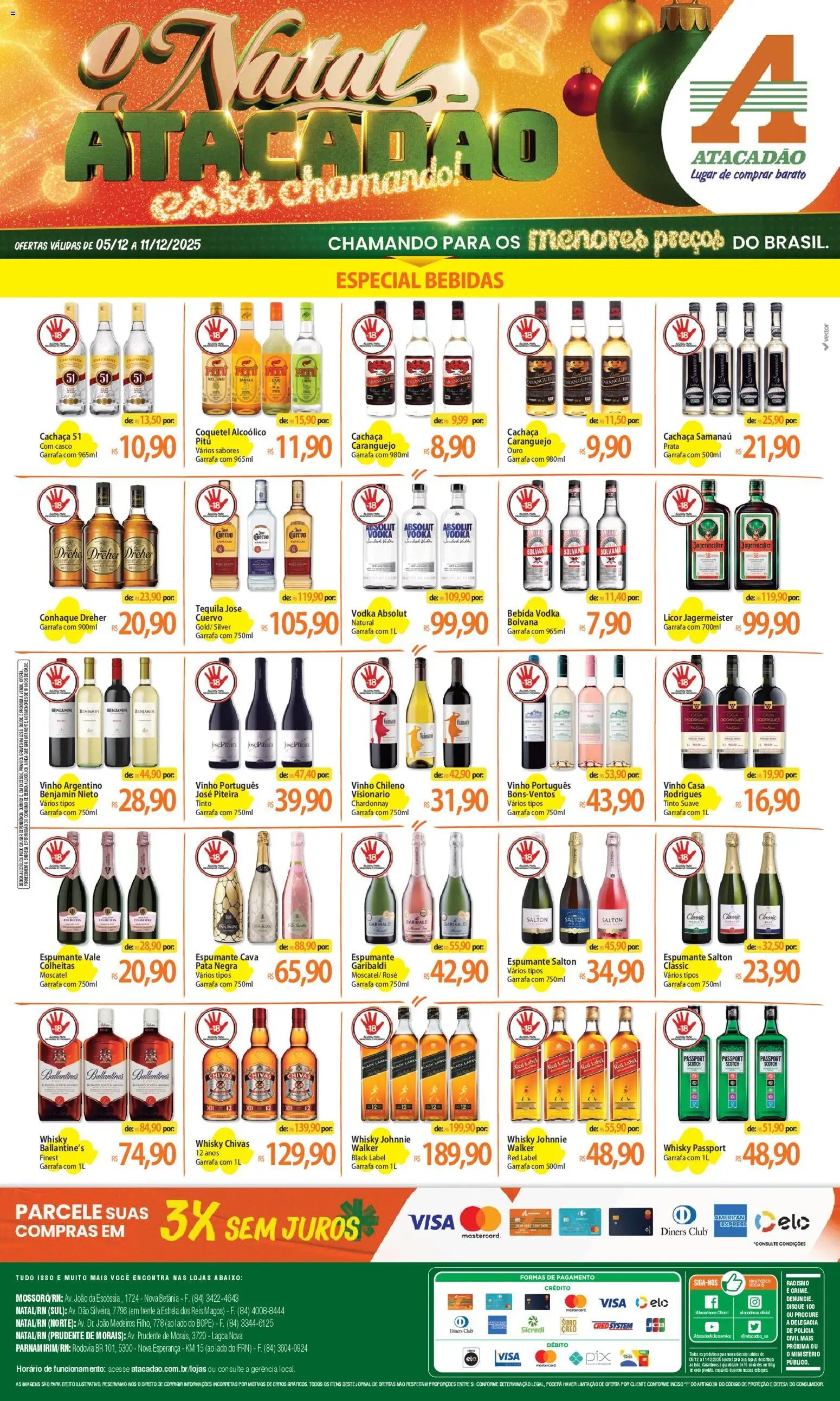 Atacadão folheto a partir de 05/12/2025 Ofertas - RN (2025-12-05 - 2025-12-11)