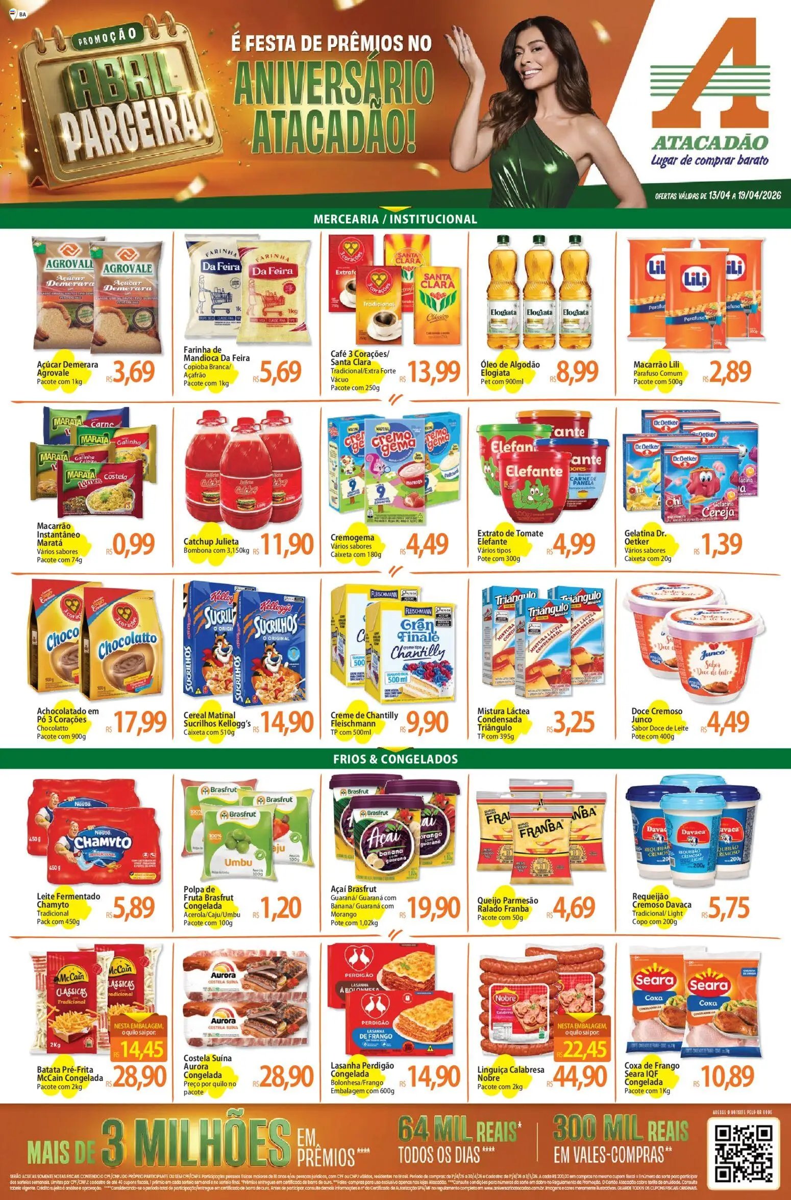 Atacadão folheto a partir de 13/04/2026 Atacadão ofertas - BA (2026-04-13 - 2026-04-19)