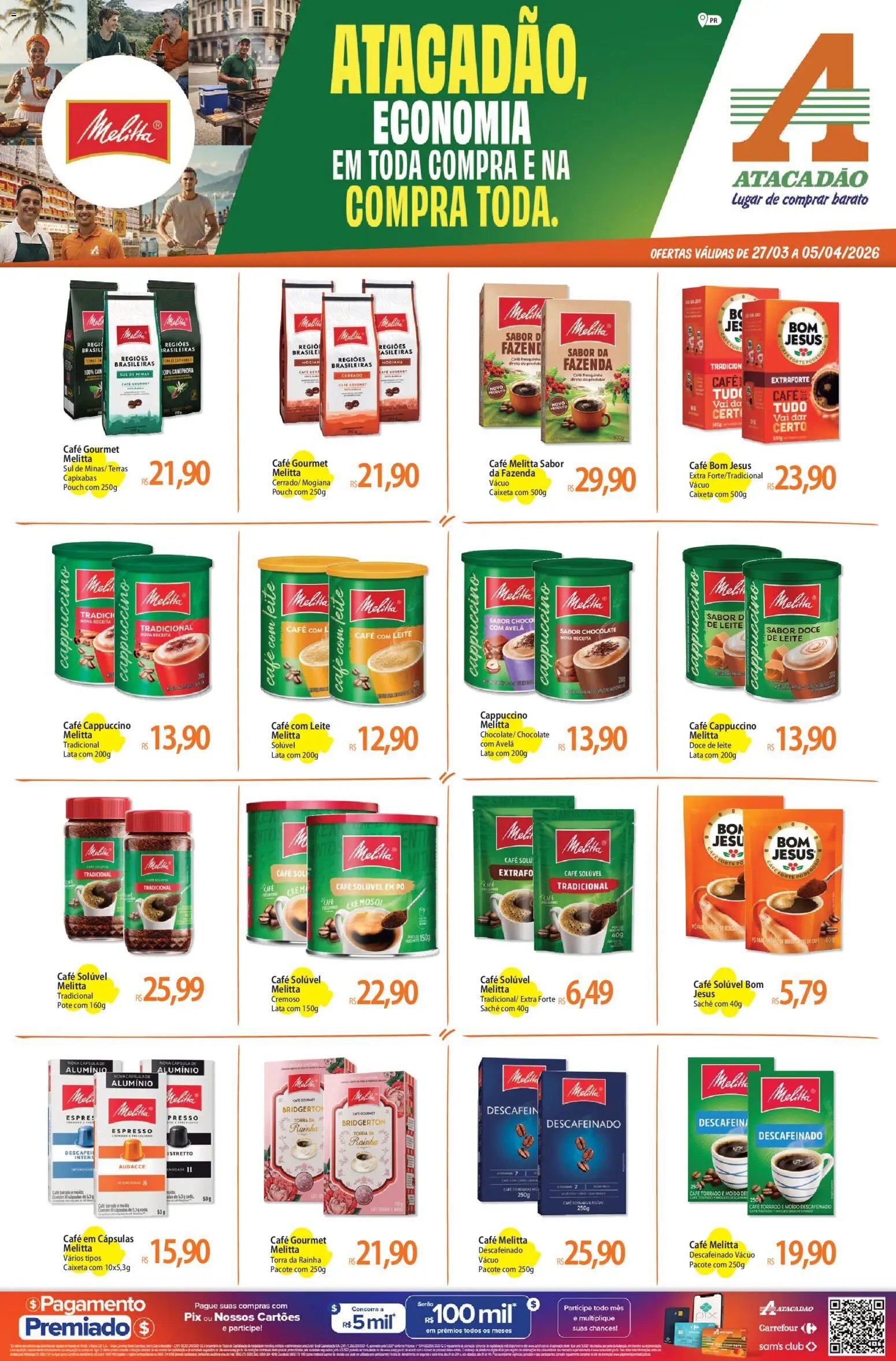 Atacadão folheto a partir de 27/03/2026 Atacadão ofertas - PR (2026-03-27 - 2026-04-05)