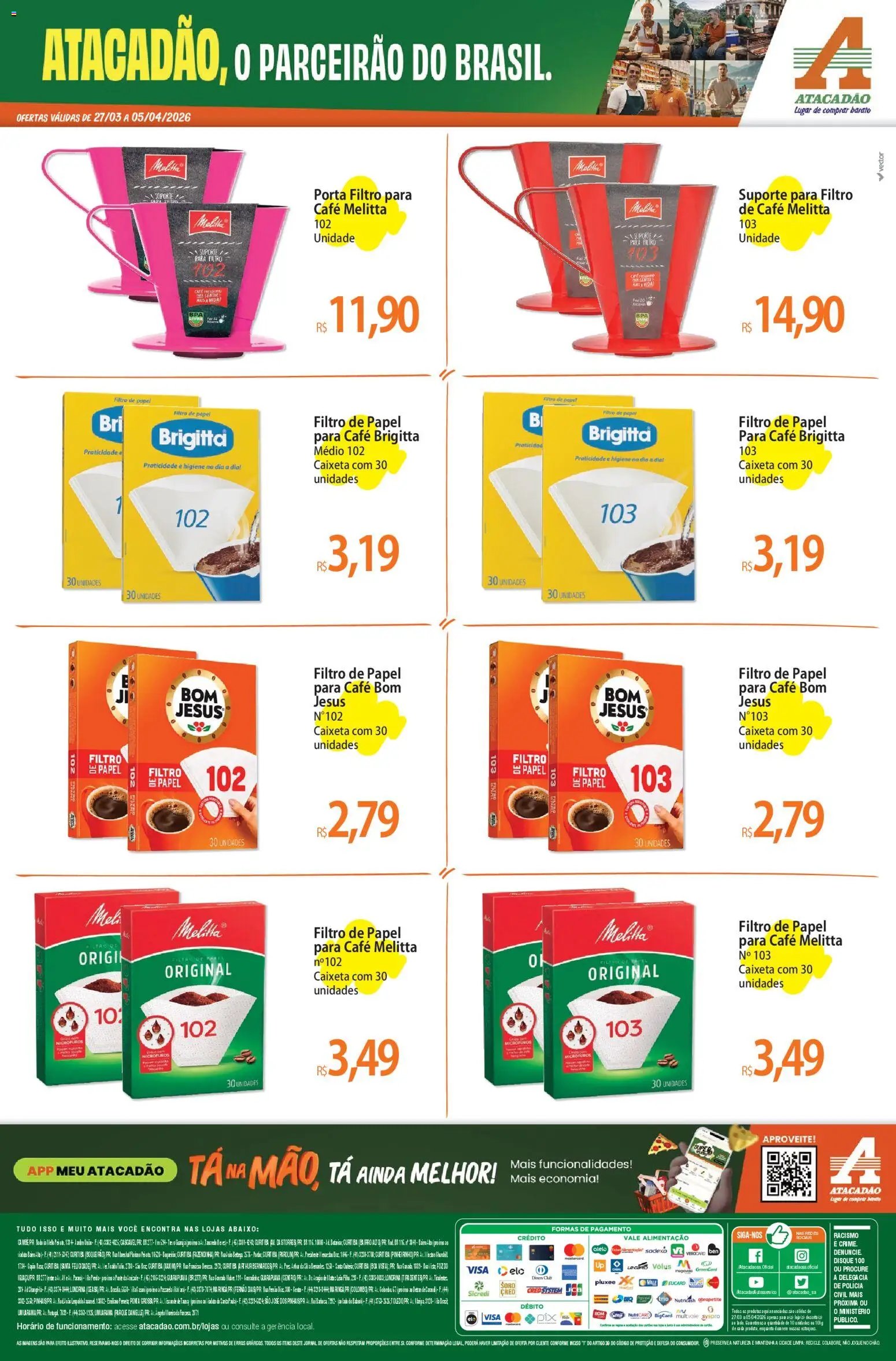 Atacadão folheto a partir de 27/03/2026 Atacadão ofertas - PR (2026-03-27 - 2026-04-05)