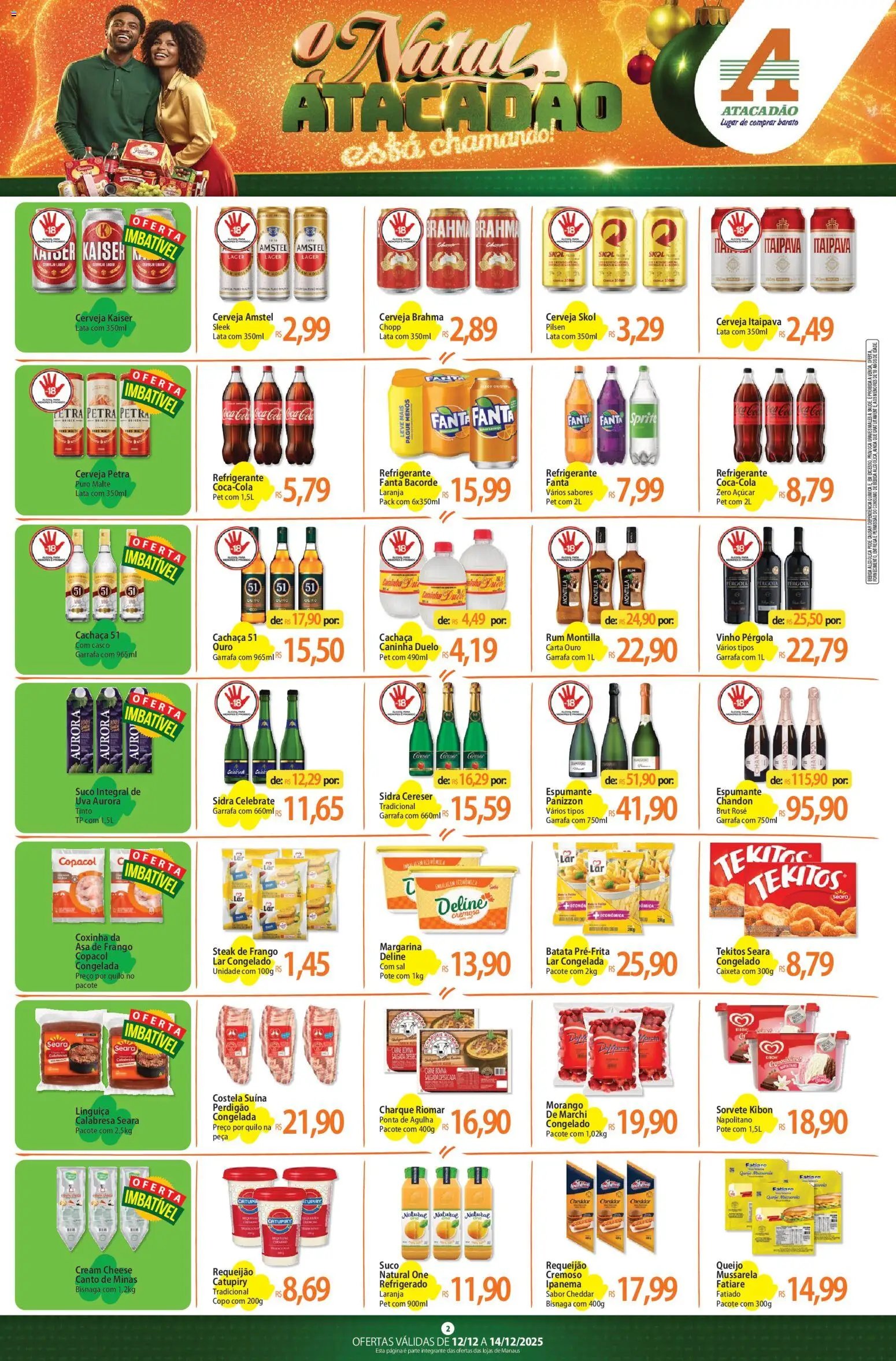 Atacadão folheto a partir de 12/12/2025 Ofertas - AM (2025-12-12 - 2025-12-14)