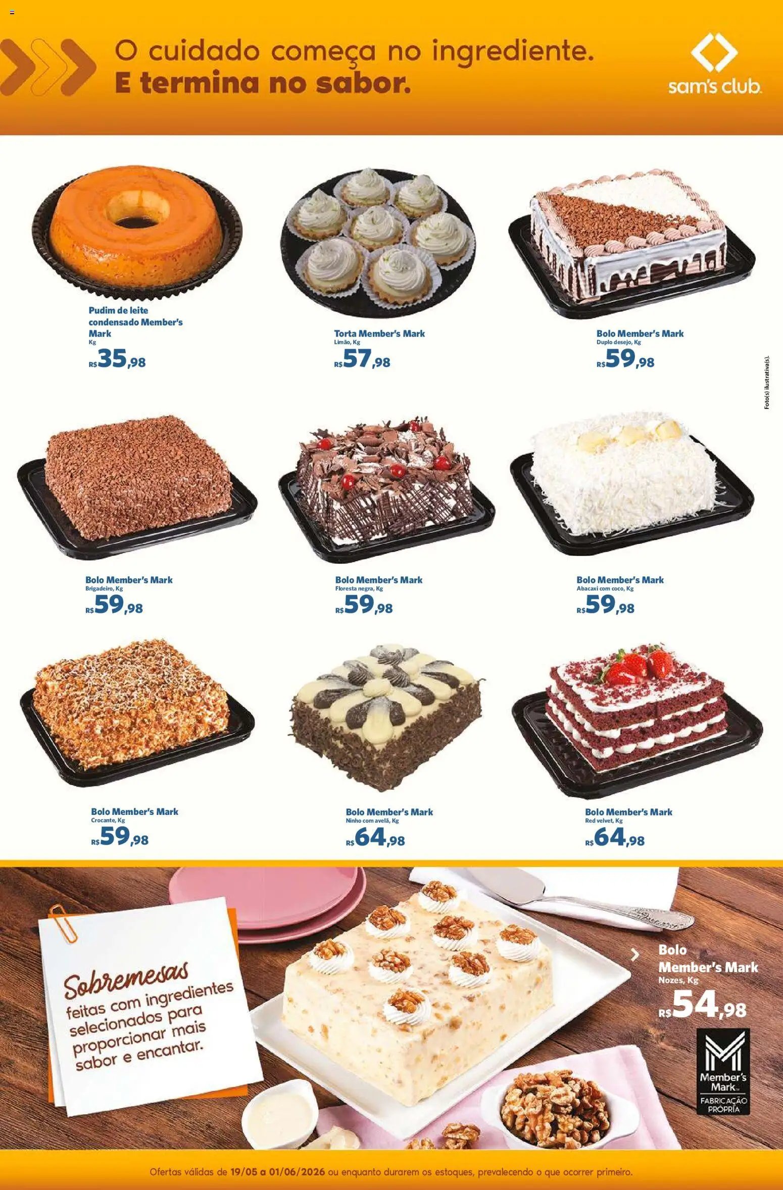 Sam's Club folheto a partir de 19/05/2026 Sam's Club ofertas Padaria (2026-05-19 - 2026-06-01)