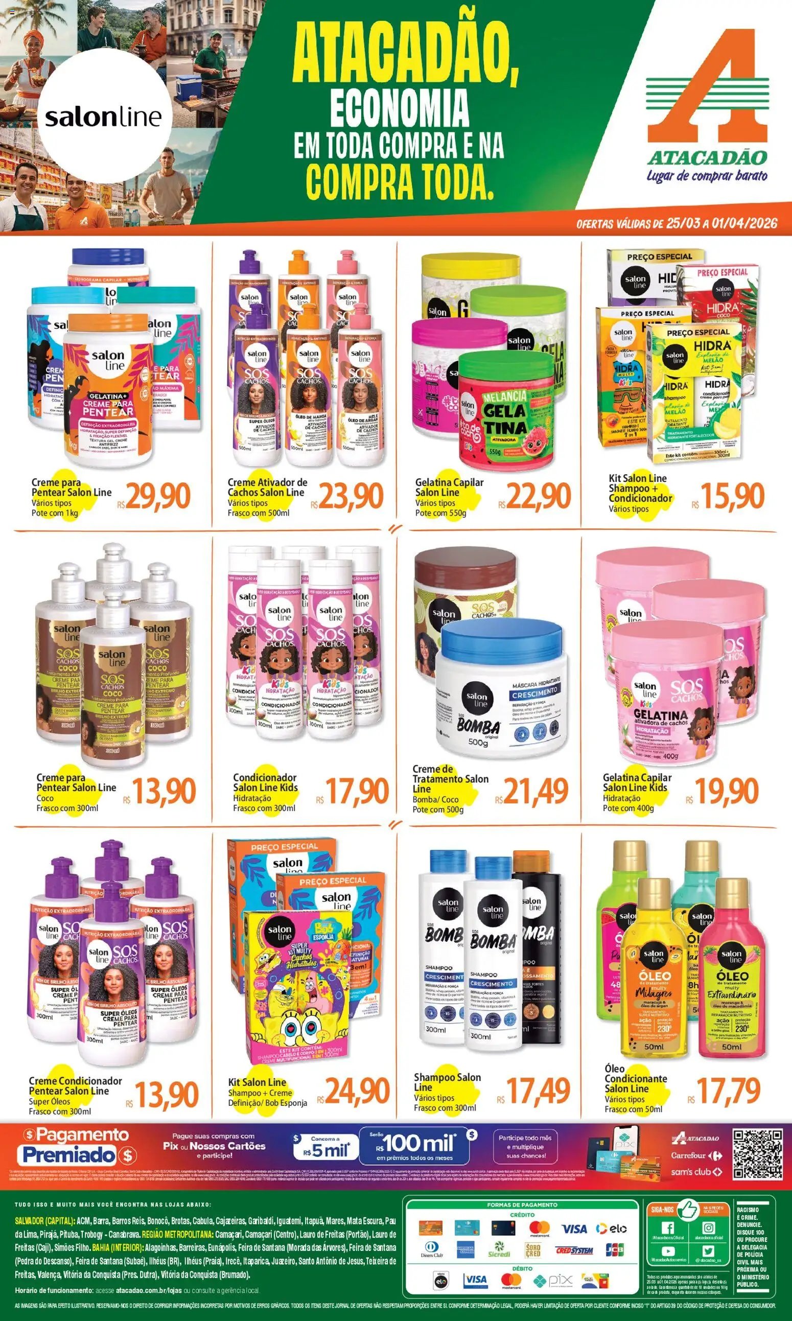 Atacadão folheto a partir de 25/03/2026 Atacadão ofertas - BA (2026-03-25 - 2026-04-01)