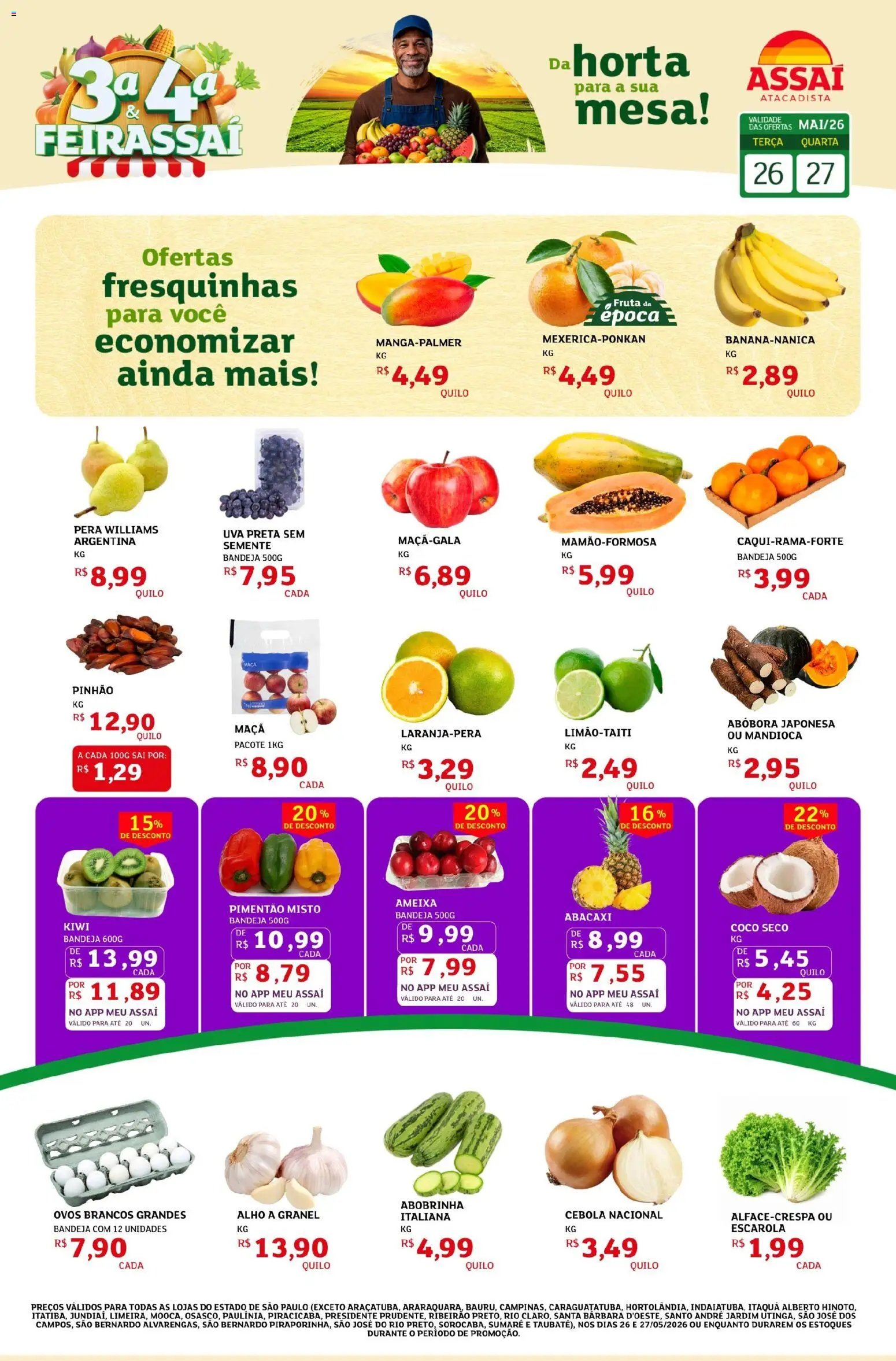 Assaí Atacadista folheto a partir de 26/05/2026 Assaí Atacadista ofertas - SP (2026-05-26 - 2026-05-27)