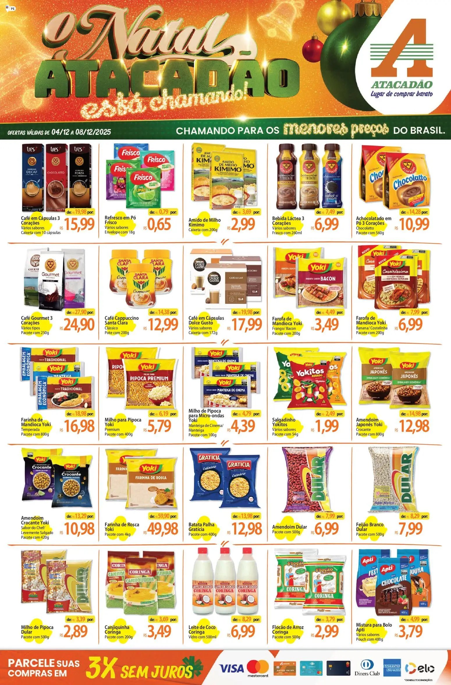 Atacadão folheto a partir de 04/12/2025 Ofertas - PE (2025-12-04 - 2025-12-08)