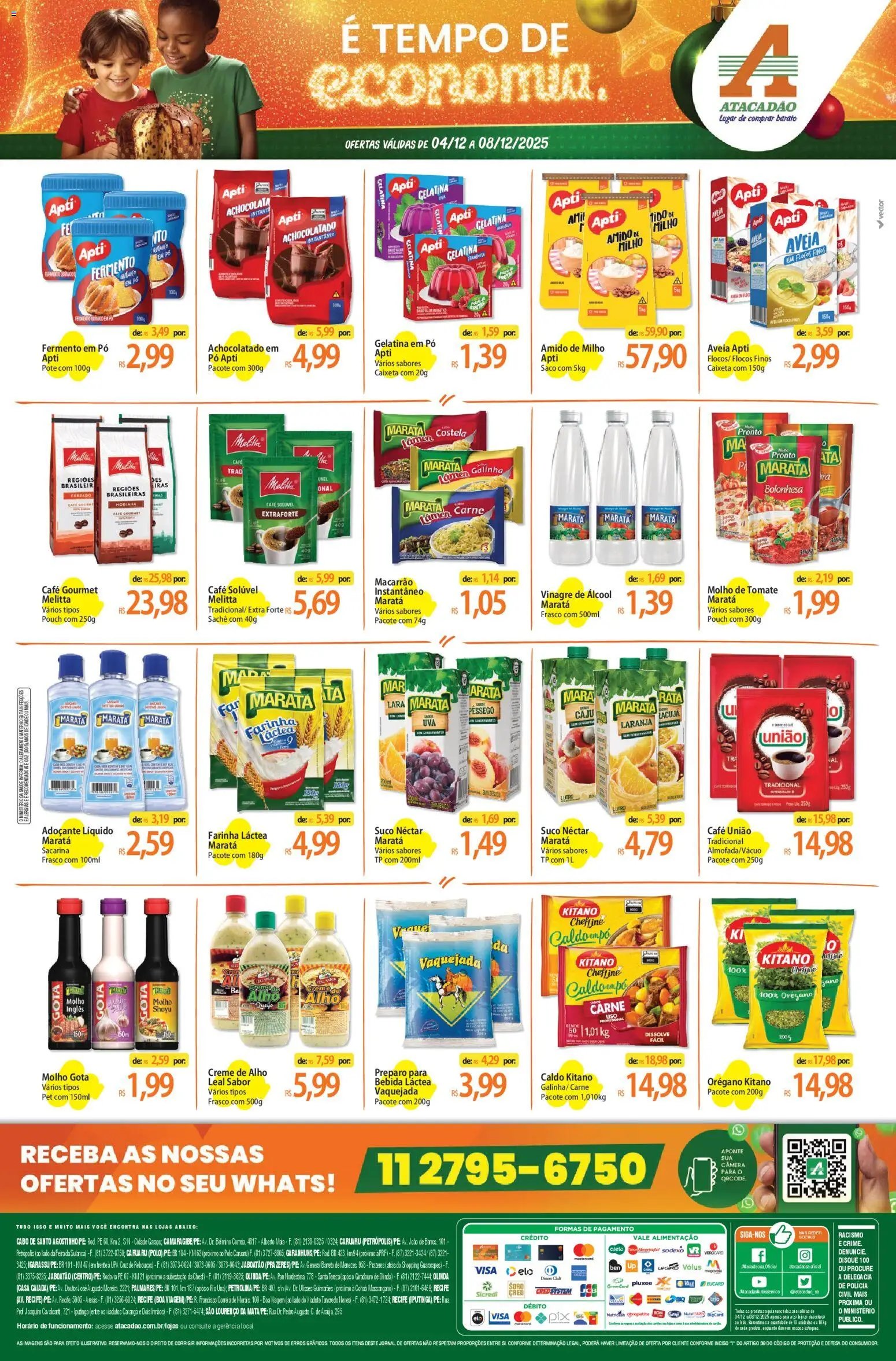 Atacadão folheto a partir de 04/12/2025 Ofertas - PE (2025-12-04 - 2025-12-08)