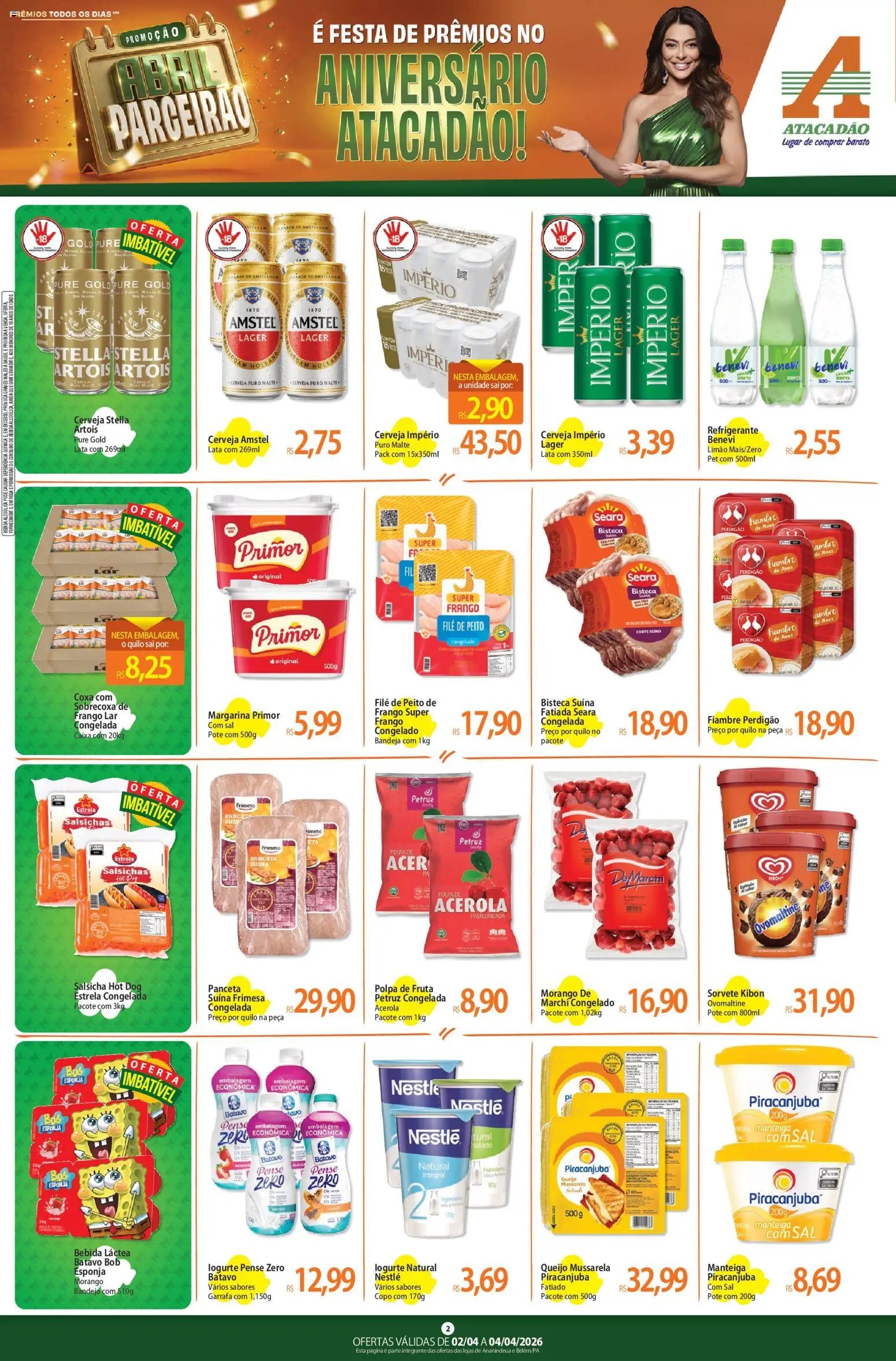 Atacadão folheto a partir de 02/04/2026 Atacadão ofertas - PA (2026-04-02 - 2026-04-04)