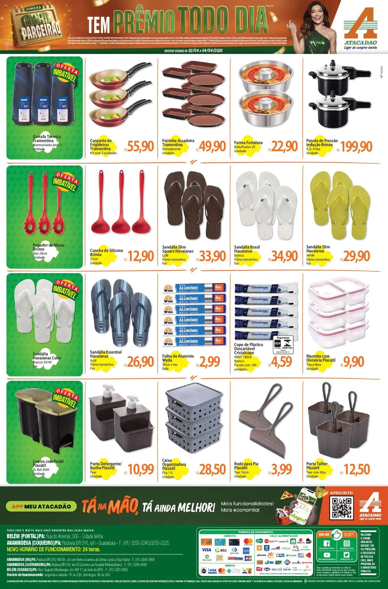 Atacadão folheto a partir de 02/04/2026 Atacadão ofertas - PA (2026-04-02 - 2026-04-04)