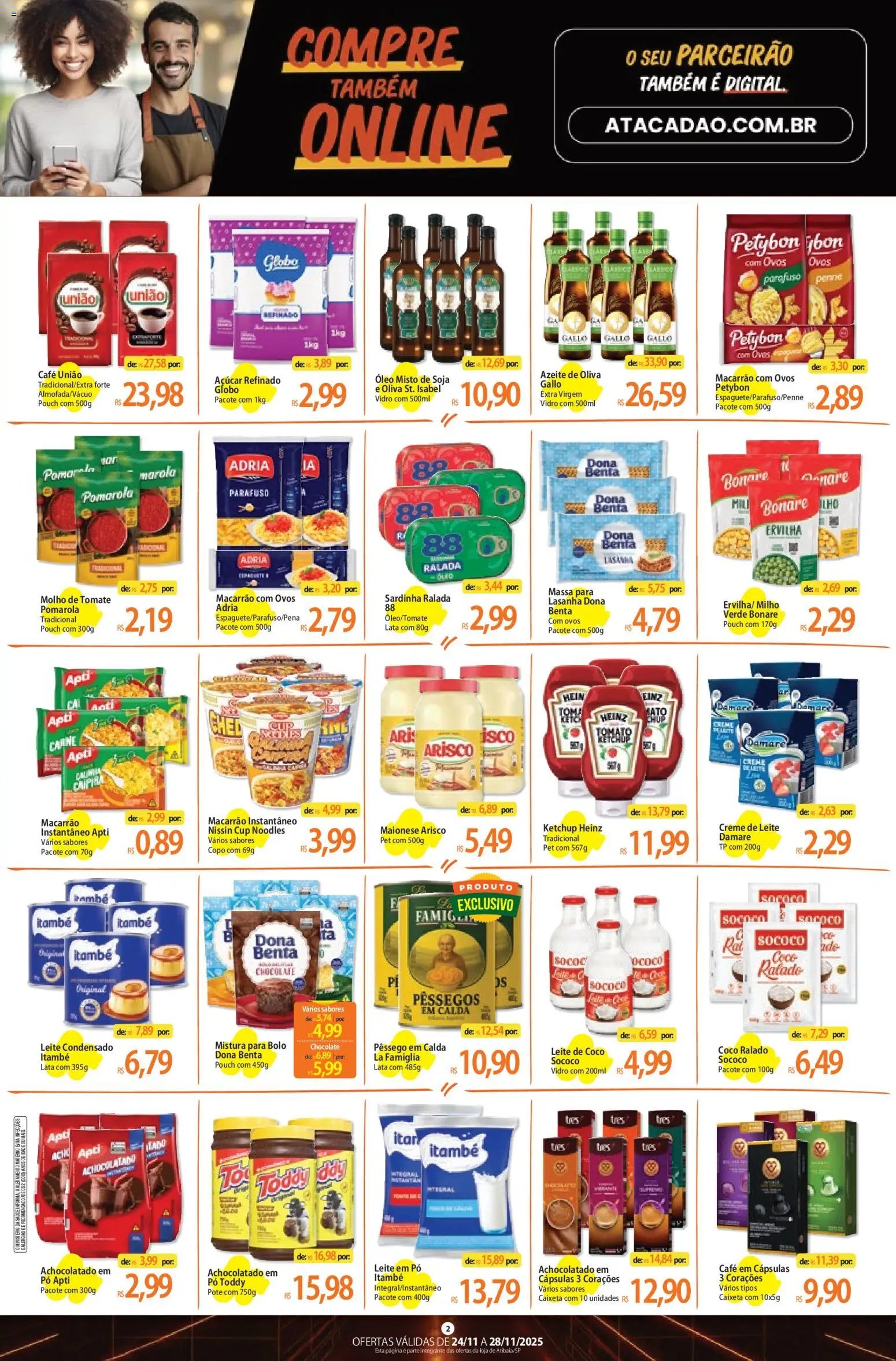 Atacadão folheto a partir de 24/11/2025 Ofertas - SP (2025-11-24 - 2025-11-28)
