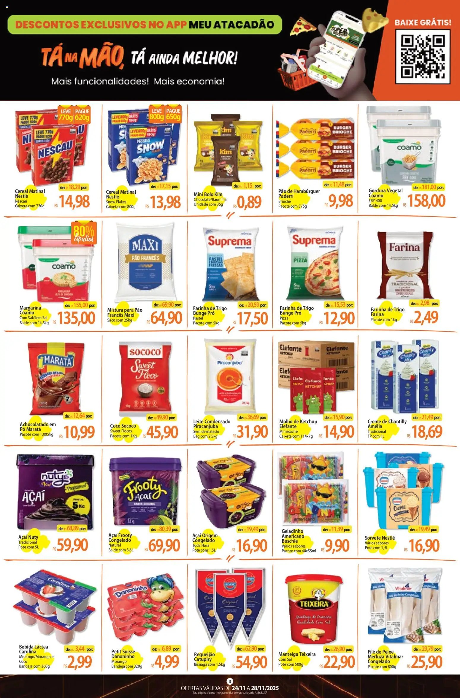 Atacadão folheto a partir de 24/11/2025 Ofertas - SP (2025-11-24 - 2025-11-28)