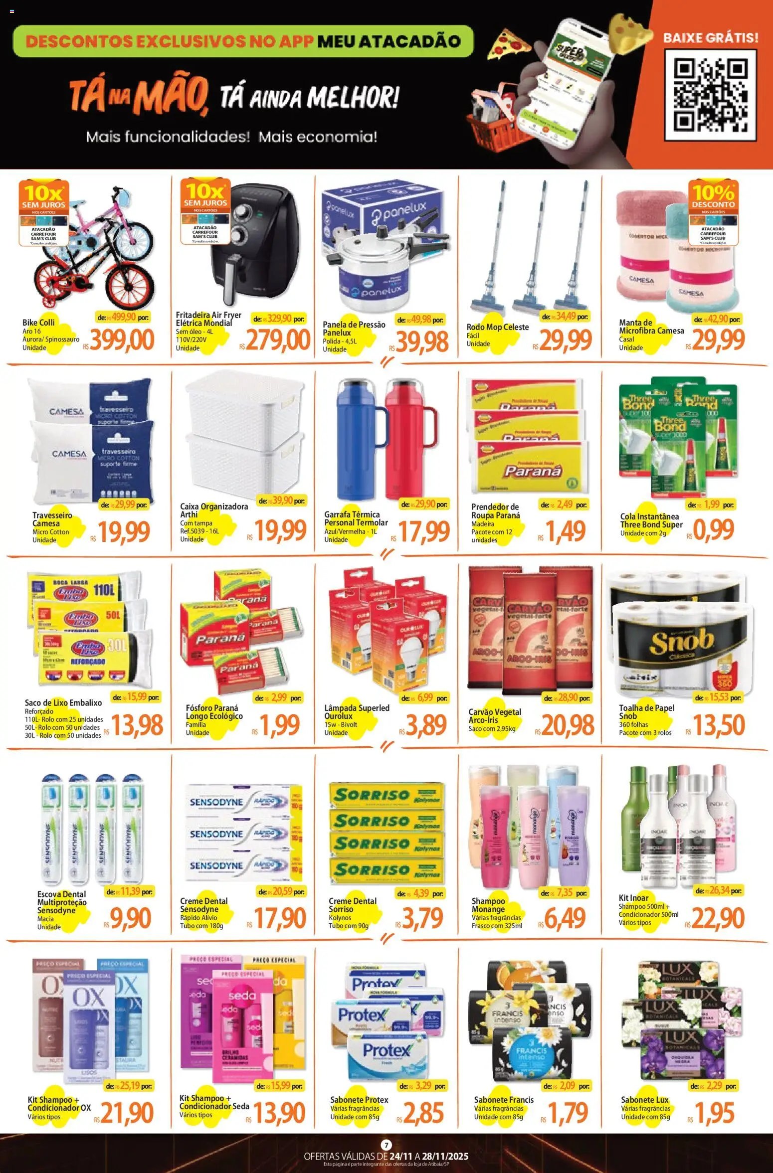 Atacadão folheto a partir de 24/11/2025 Ofertas - SP (2025-11-24 - 2025-11-28)