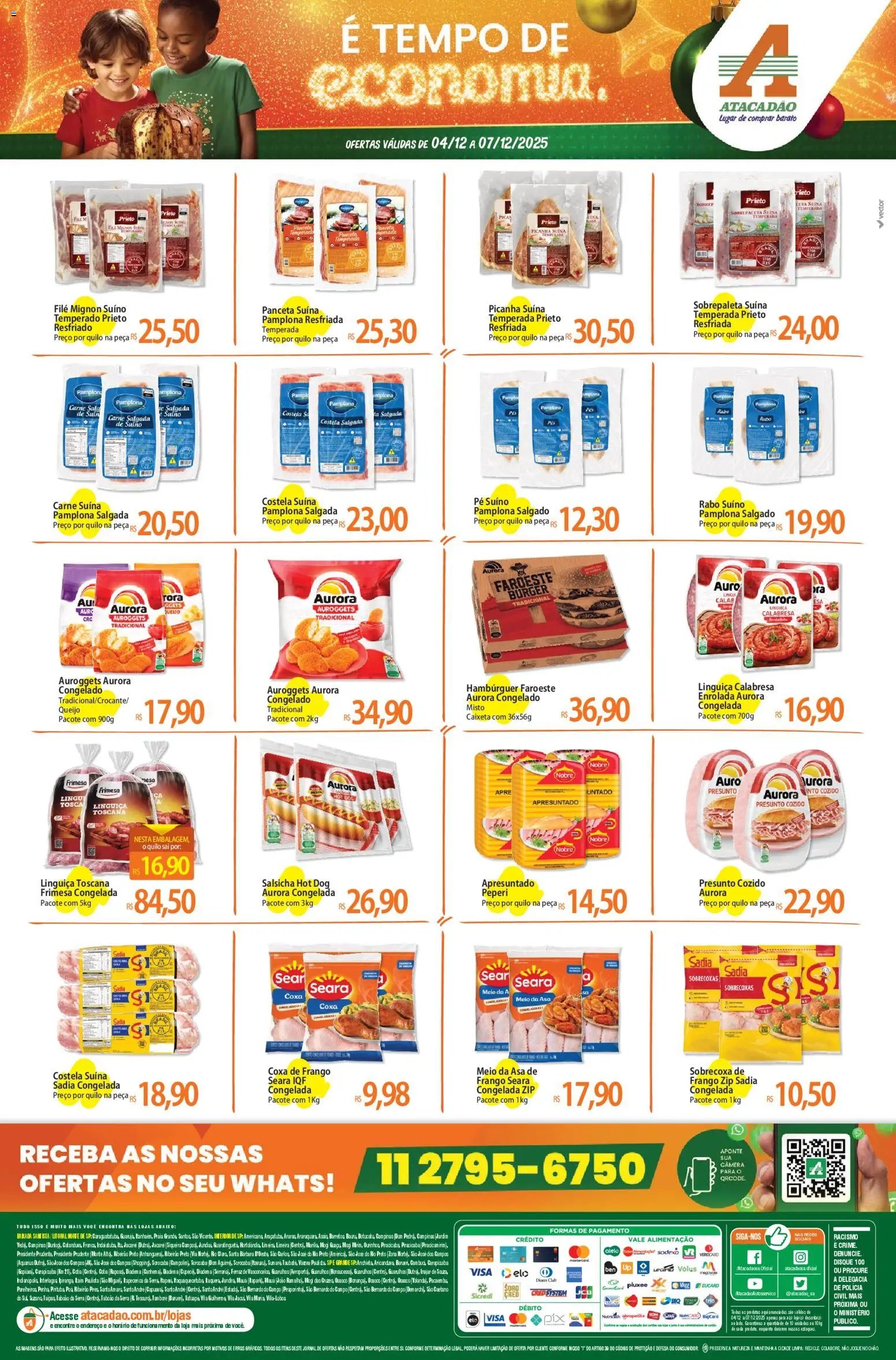 Atacadão folheto a partir de 04/12/2025 Ofertas - SP (2025-12-04 - 2025-12-07)