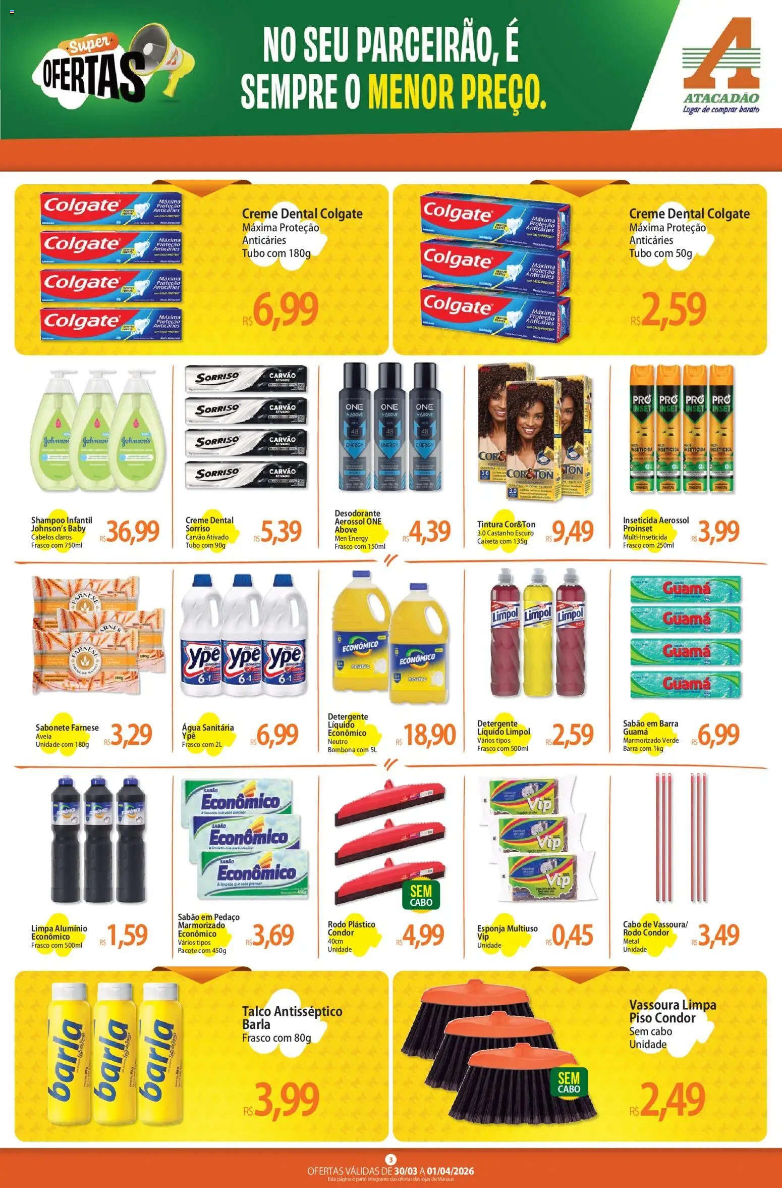 Atacadão folheto a partir de 30/03/2026 Atacadão ofertas - AM (2026-03-30 - 2026-04-01)