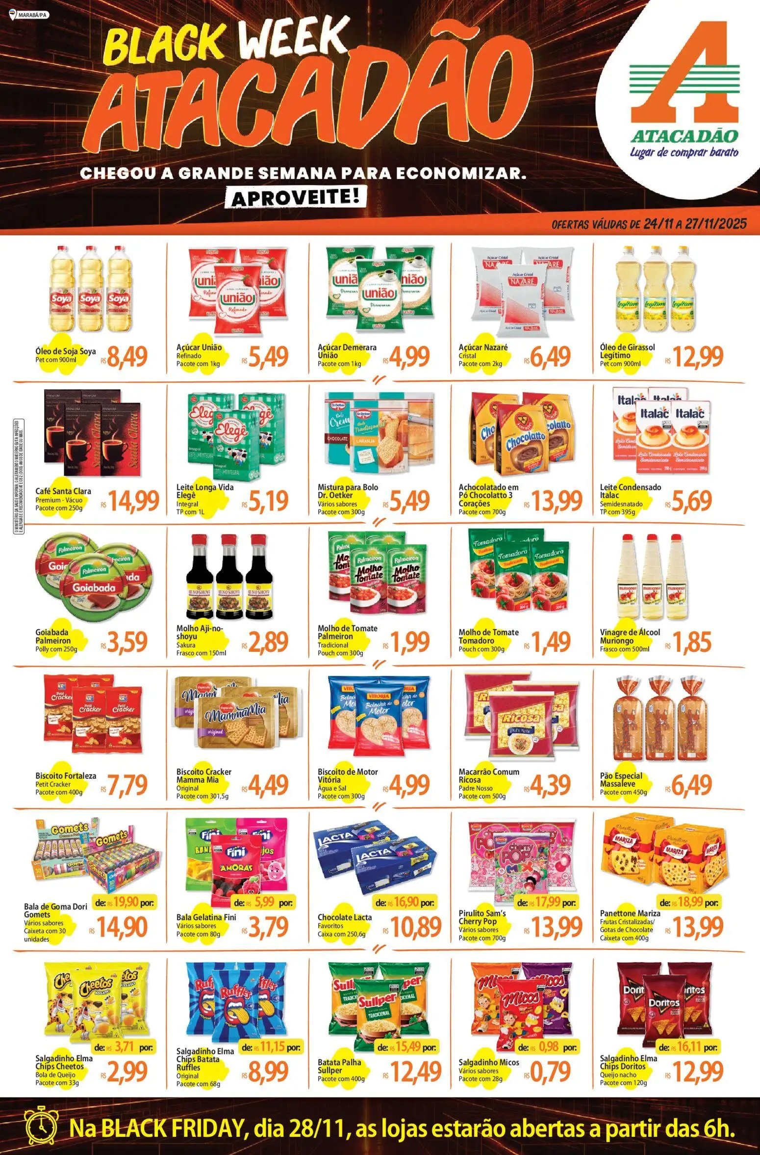 Atacadão folheto a partir de 24/11/2025 Ofertas - PA (2025-11-24 - 2025-11-27)